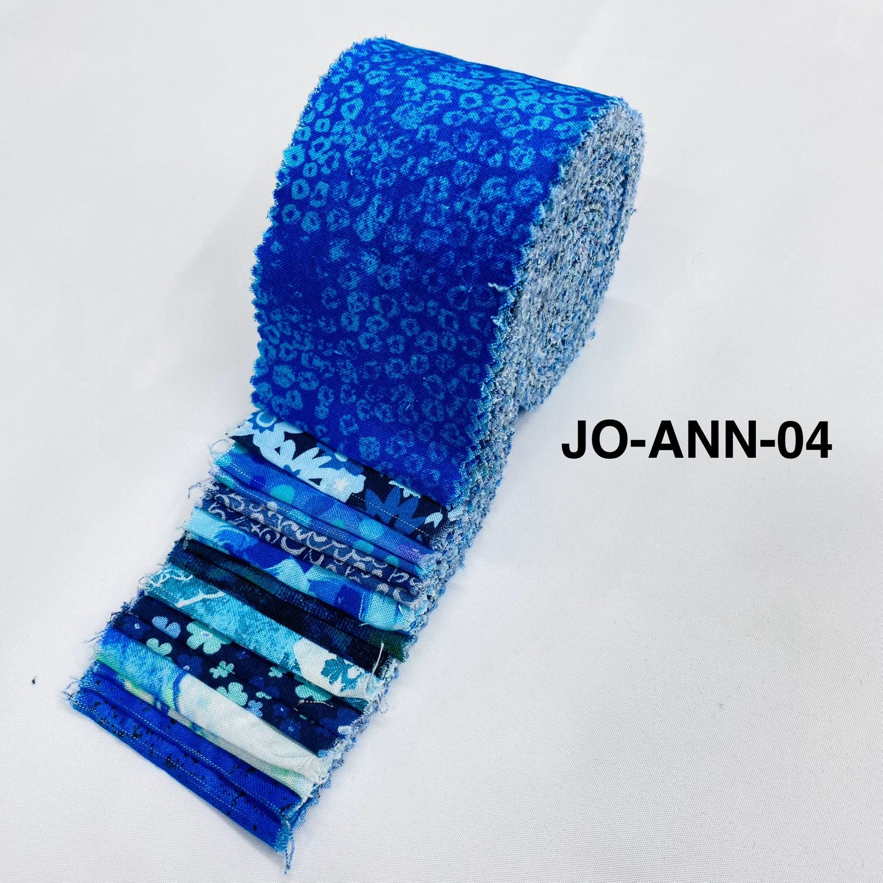 Jelly Roll Fabric Strips - 20 Pieces, 10 Designs  - 2.5 Inch x 42 Inch (Approx.) Fabric M1983