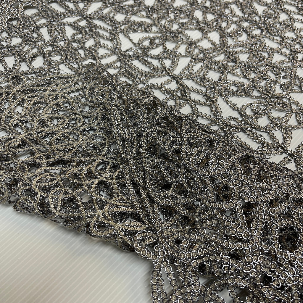 Metallic Wedding Net Mesh lace Dress fabric 50