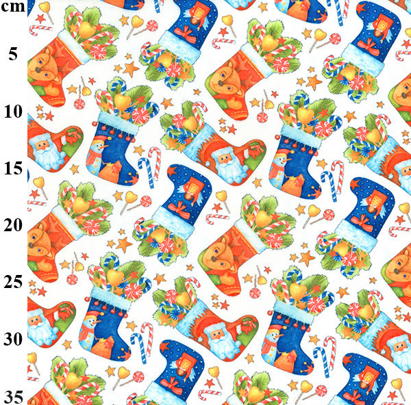 Christmas Polycotton Prints – Festive Fabrics for Crafts Sewing 🎄✨ M2027