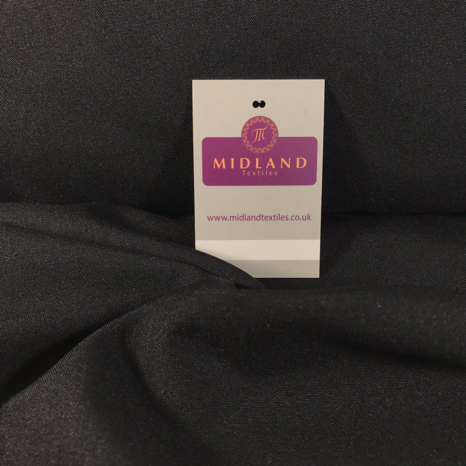 £2.99 Bi-Stretch Polyester suiting dress Fabric 44 ' M730 Mtex