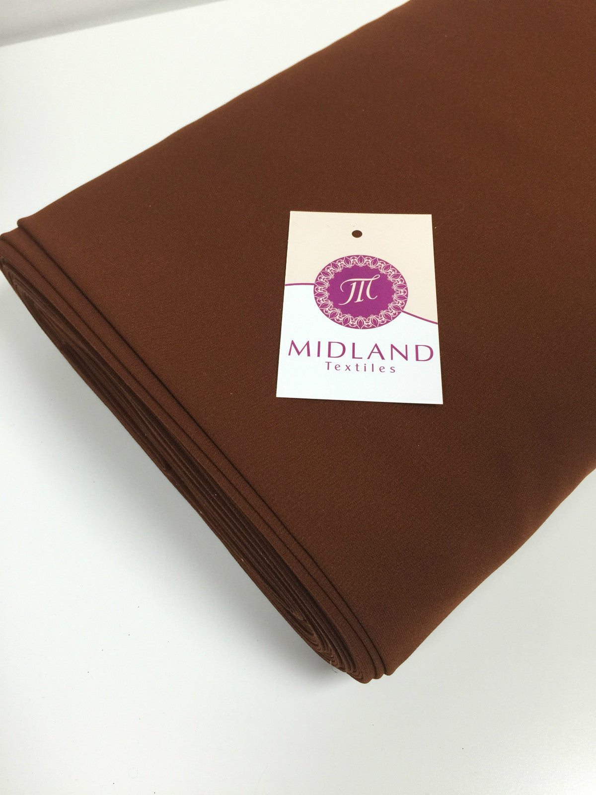 Plain Poly Moss Crepe Georgette dress fabric medium weight 58' Wide M420 Mtex