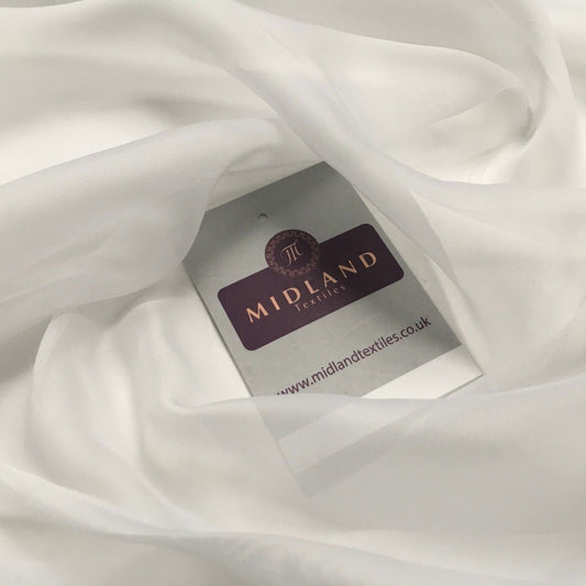 Plain Catonic Chiffon Ideal for scarfs, decorations Fabric 57" wide MD895