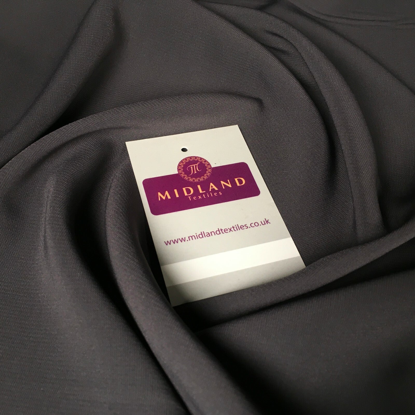 £5.49 Luxury Crepe Micro Peach-skin Dress Fabric Bonanza Midtex 50 Colours M400