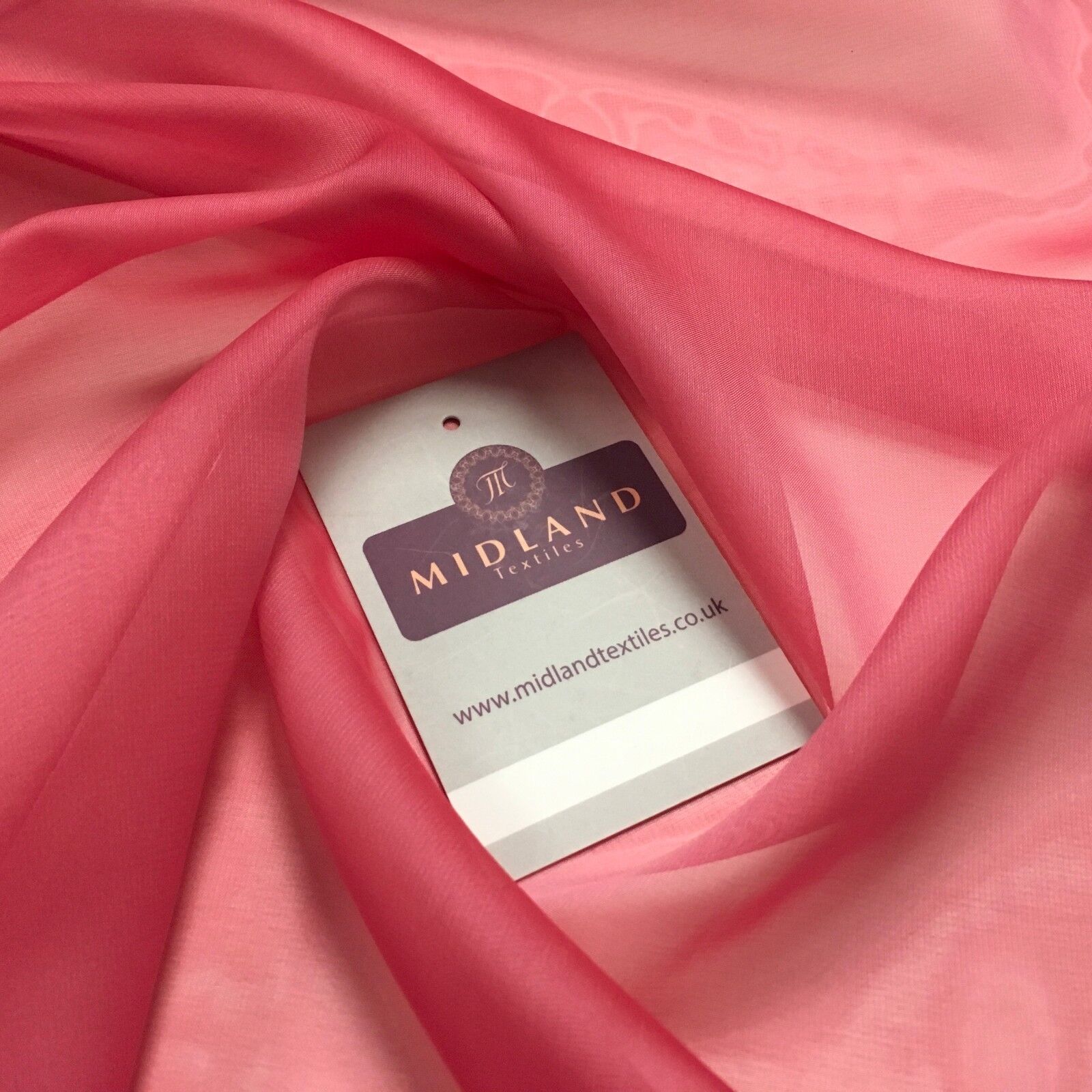 Plain Catonic Chiffon Ideal for scarfs, decorations Fabric 57' wide MD895