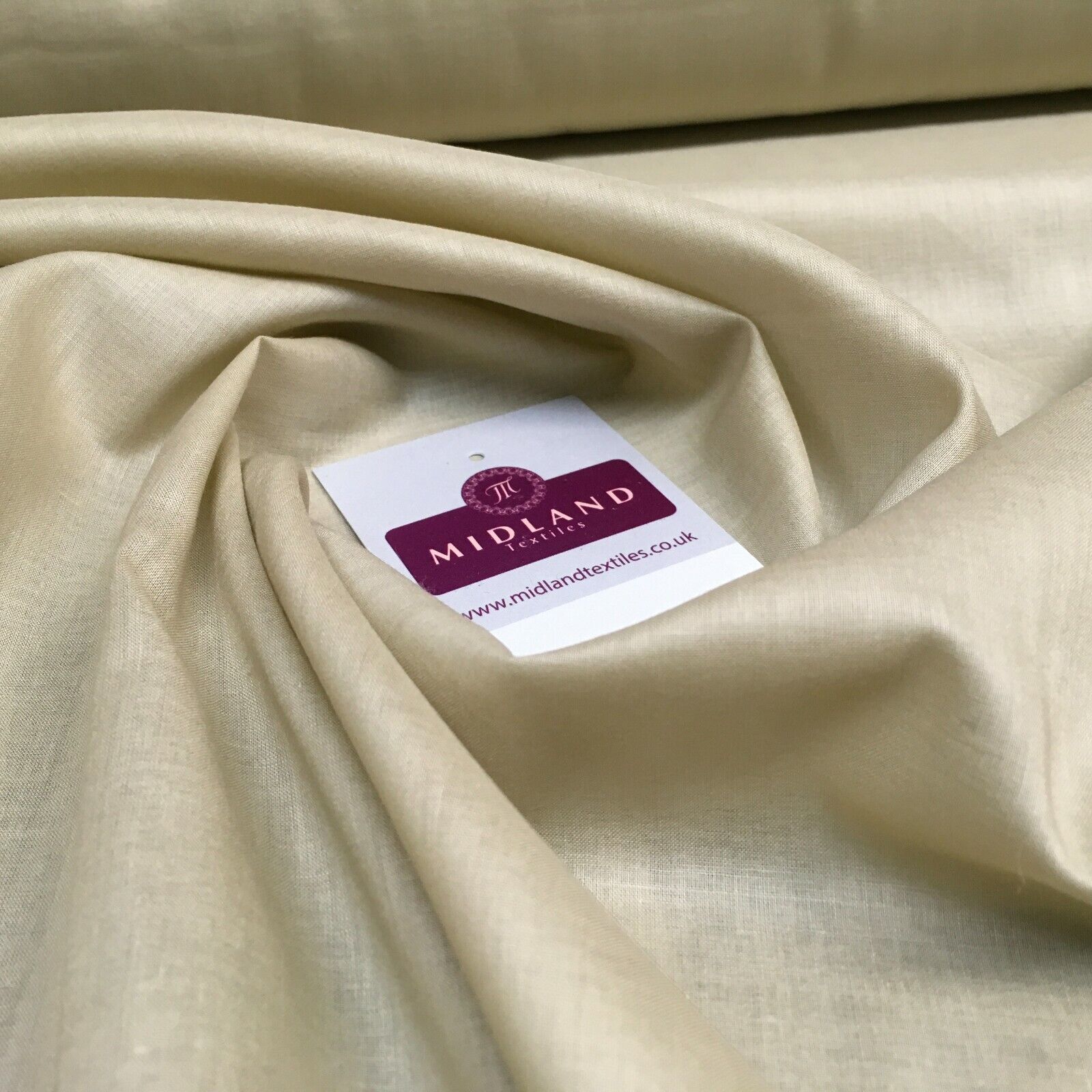 Plain Pre Shrunk Lightweight Egyptian 100% Cotton 104cm Wide Mtex M1506
