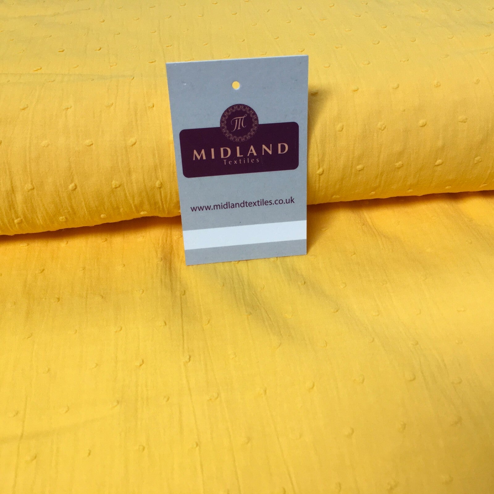 £7.99 100% Cotton Swiss Dot Soft Dobby Dressmaking Fabric 135cm Wide MD1052