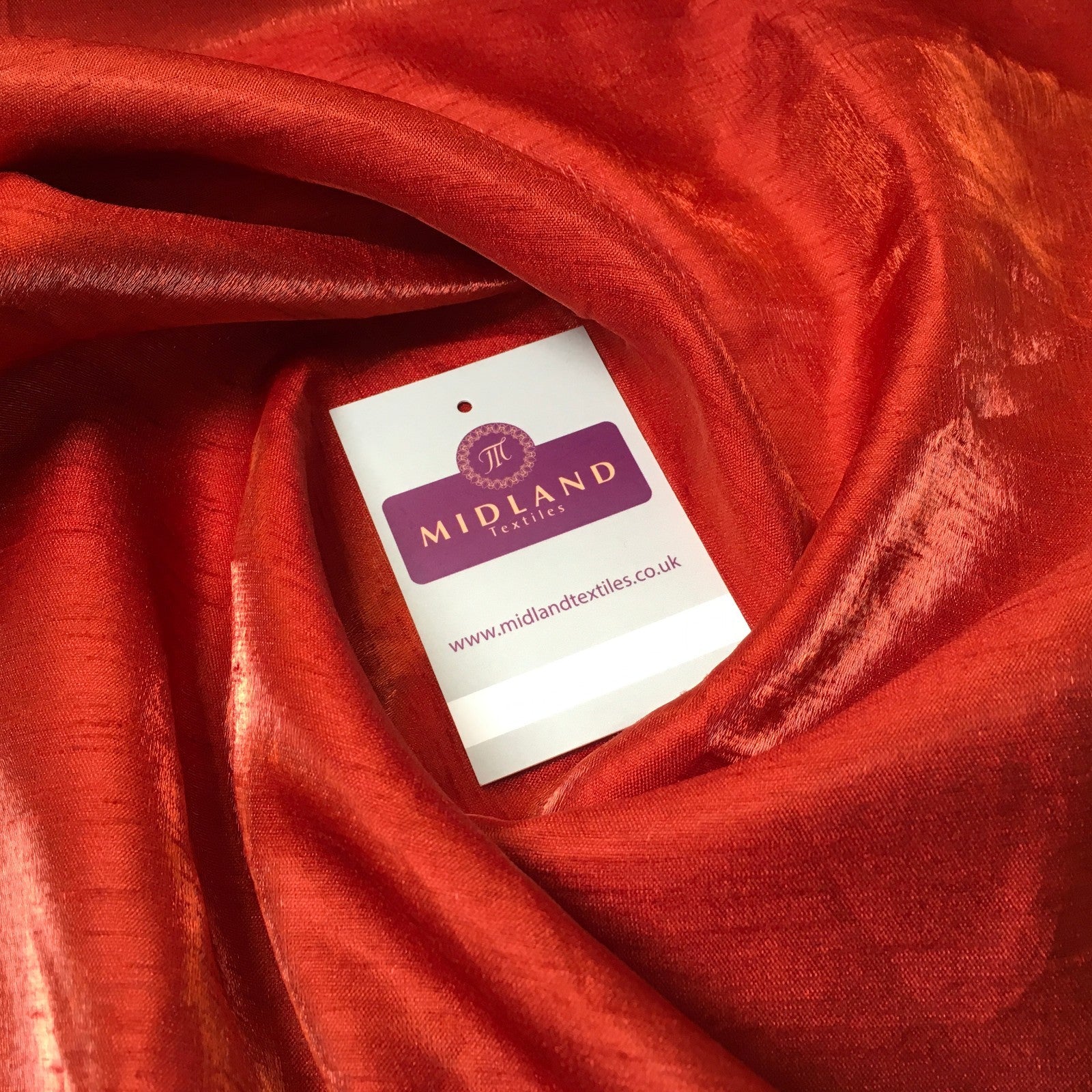 £3.50 Shimmer Raw Faux Silk Dupion Dress Fabric 45  Wide M805 Mtex