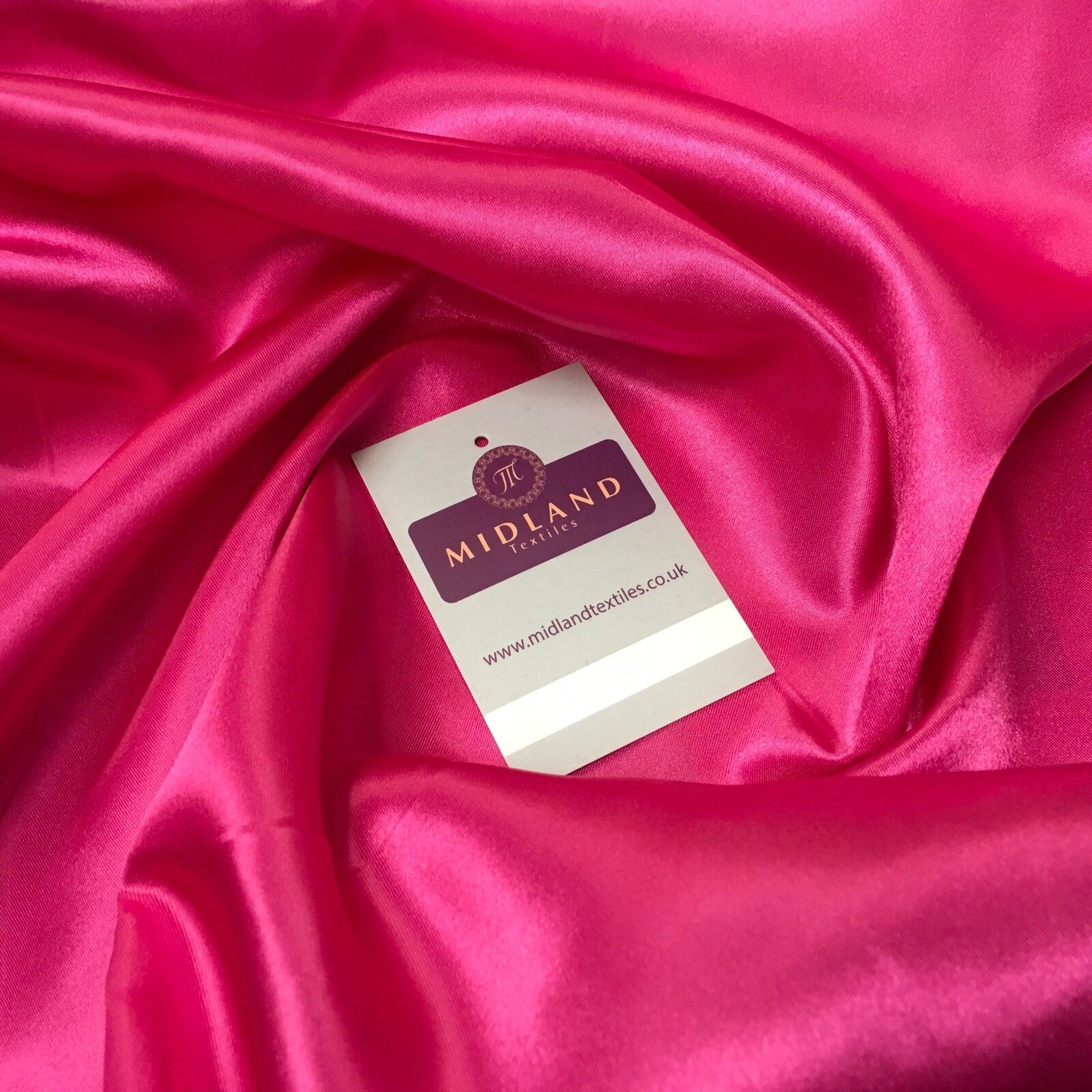 Luxurious Plain Smooth Silky Satin Dressmaking Fabric 58' Wide MS909 Mtex