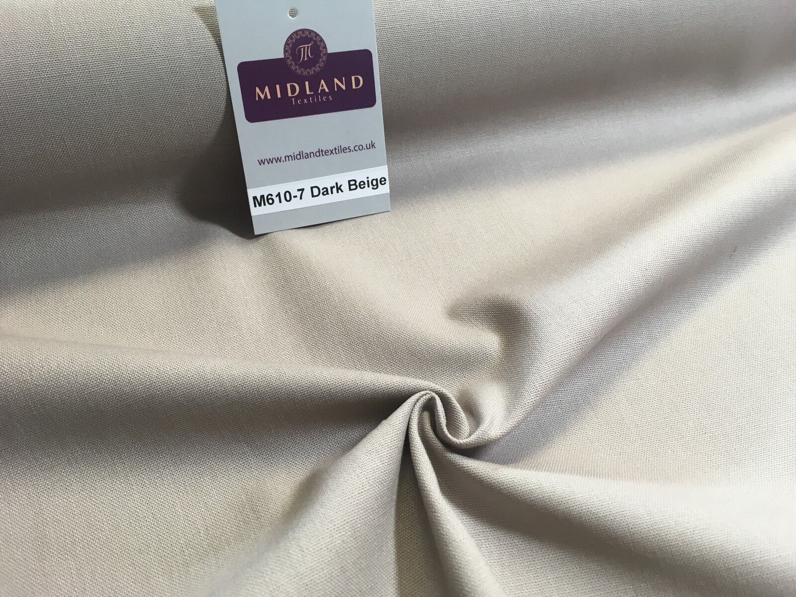 100% Cotton Plain Canvas Crafting Medium Weight Fabric 44' Wide M610 Mtex