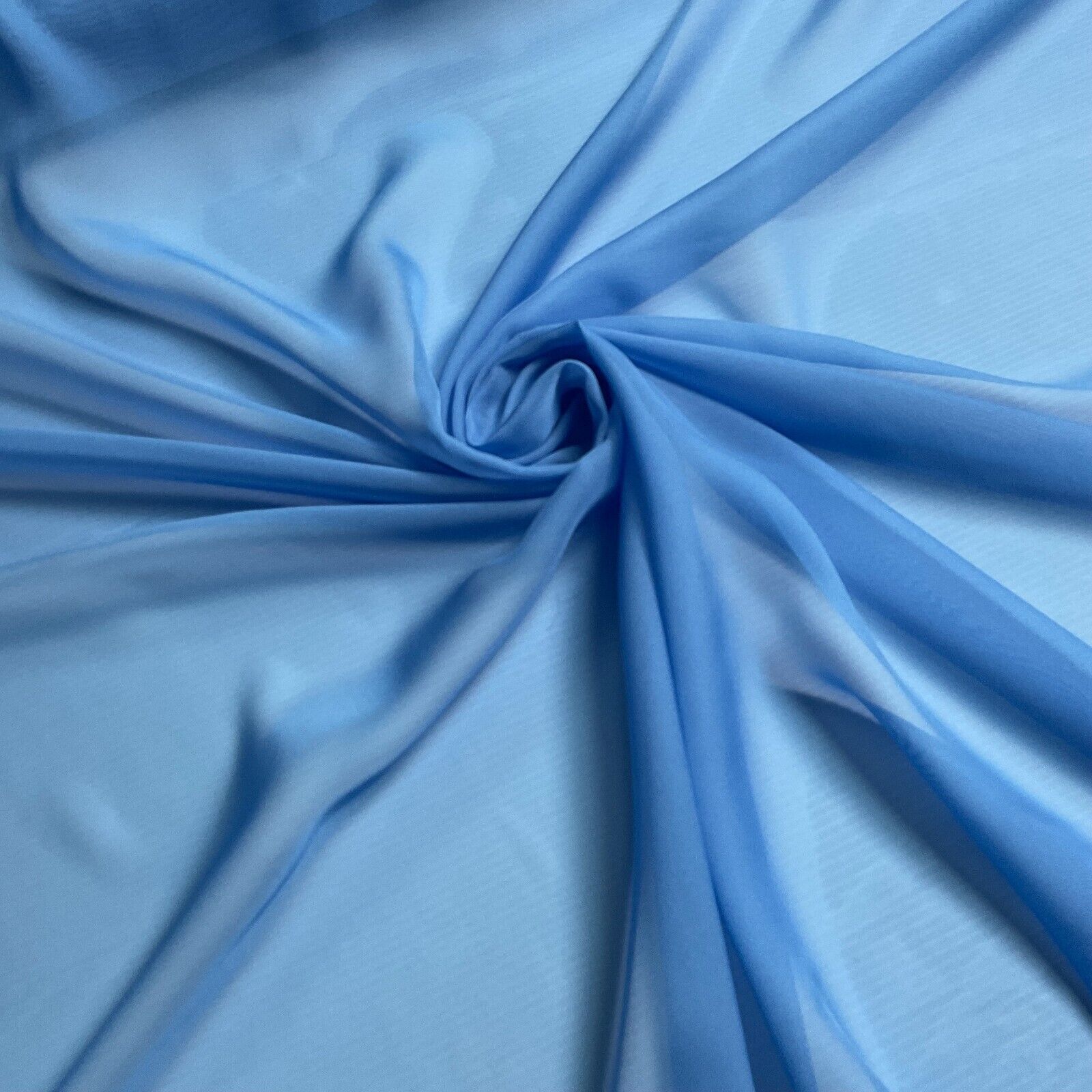 Plain Catonic Chiffon Ideal for scarfs, decorations Fabric 57' wide MD895