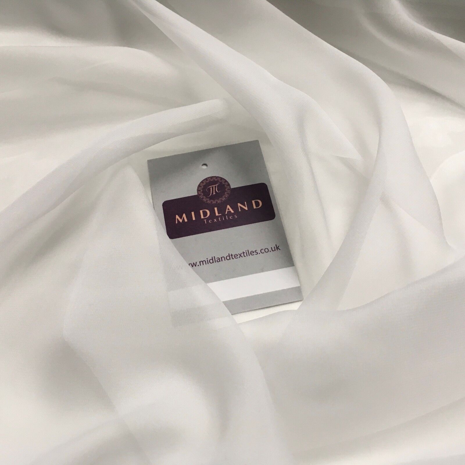 Plain Catonic Chiffon Ideal for scarfs, decorations Fabric 57' wide MD895