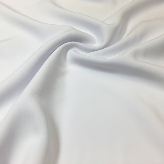 PLAIN PEACH-SKIN POWDER TOUCH  CREPE DRESS FABRIC BY THE METRE M5 Mtex