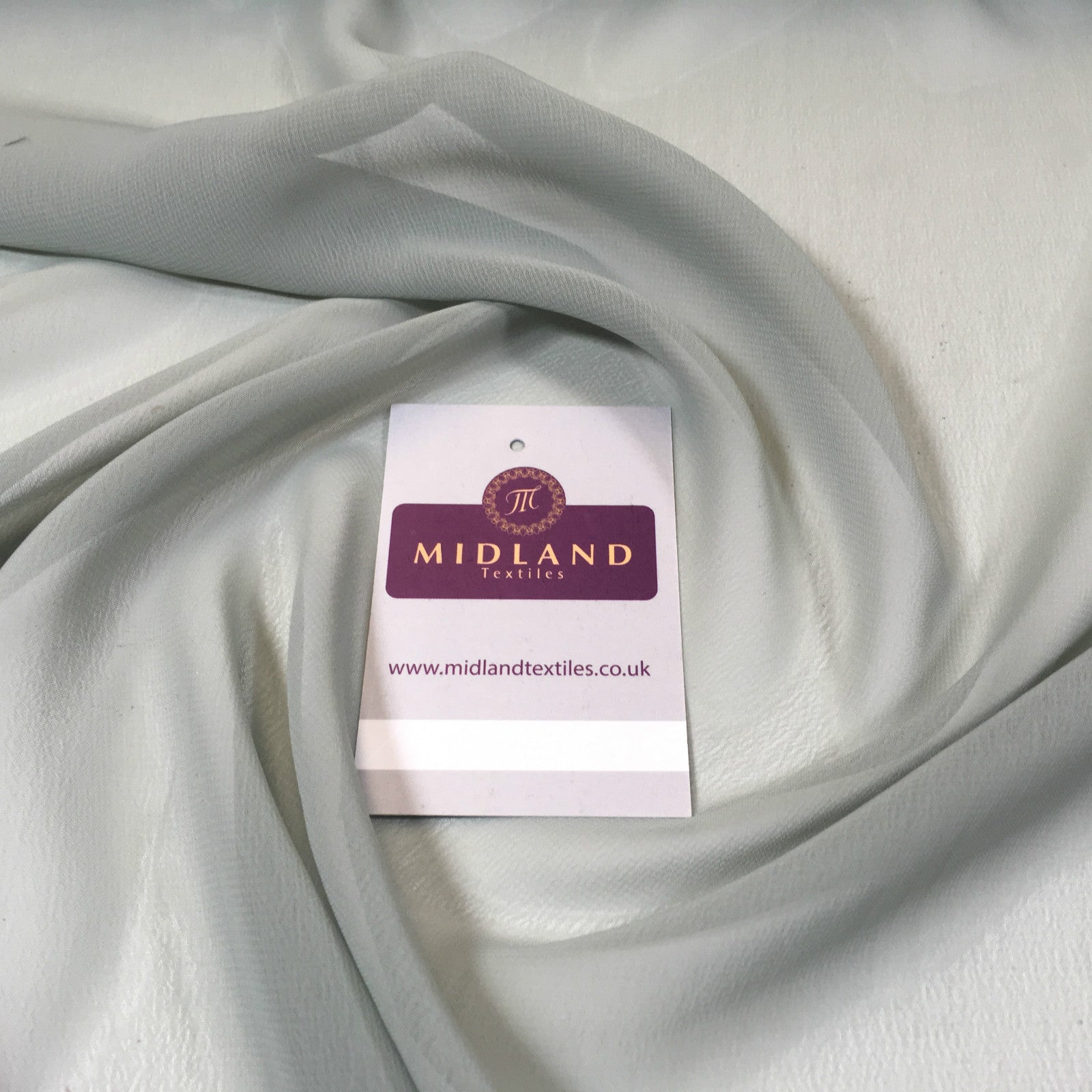 £2.50 Hi-Multi Caress Chiffon Sheer Fabric Semi-Transparent 42' M608 Mtex