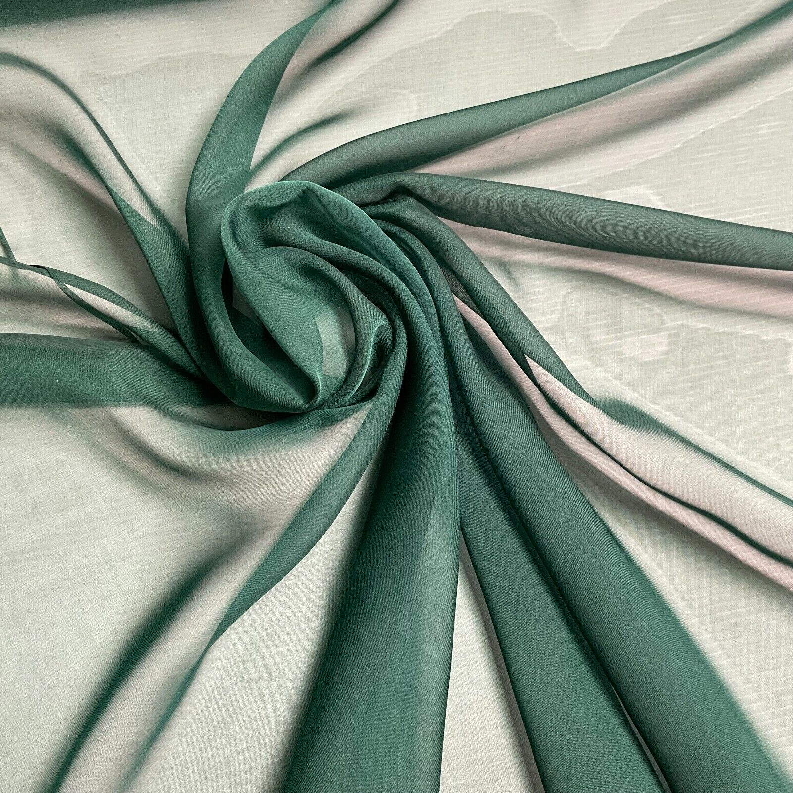 Plain Catonic Chiffon Ideal for scarfs, decorations Fabric 57' wide MD895