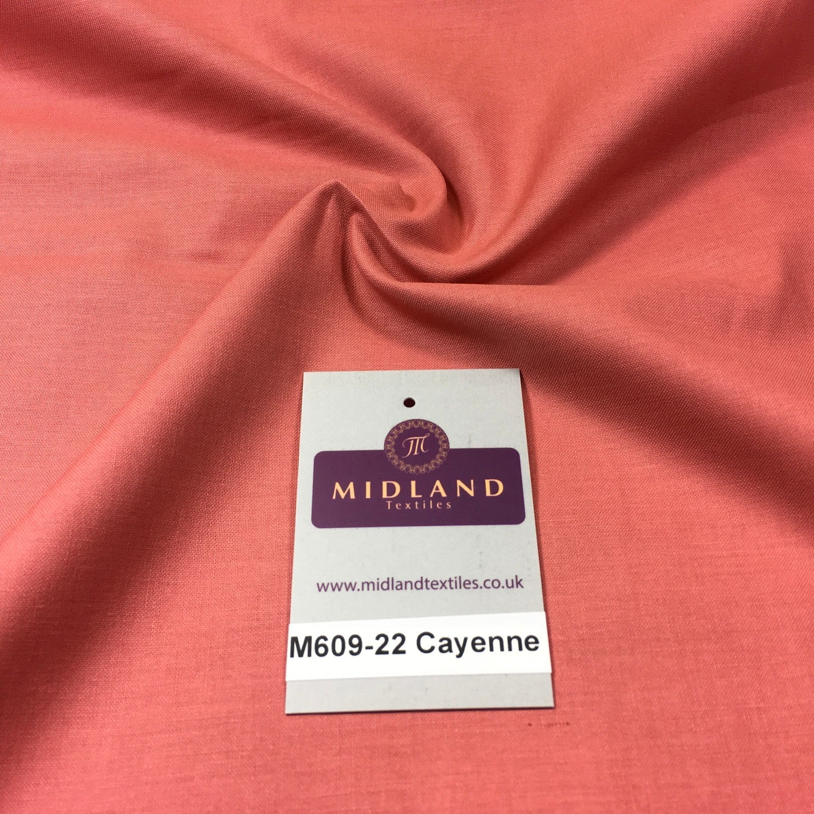 Plain Coloured True Craft 100% Cotton Patchwork Crafting Fabric 44' M609 Lot 1