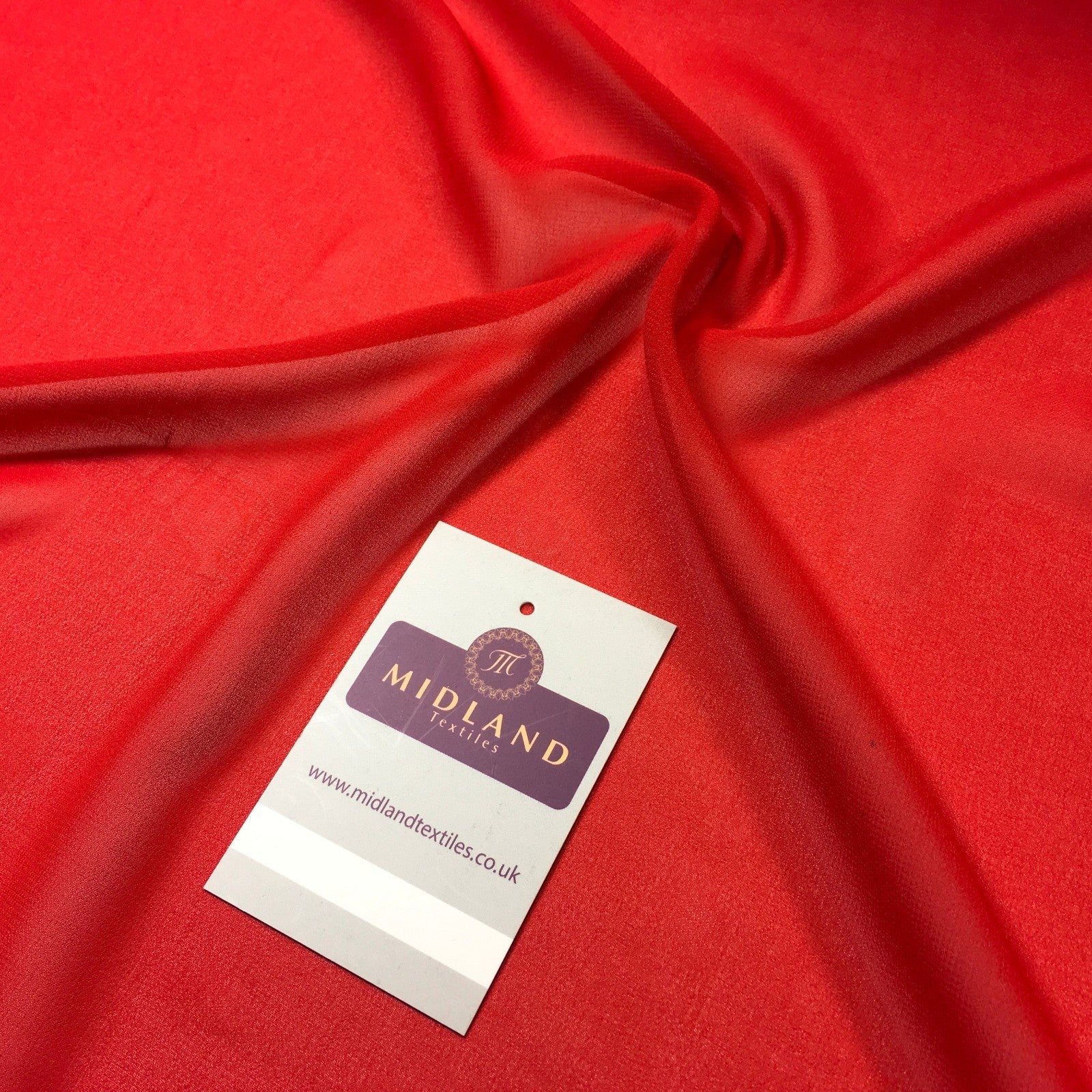 Plain Sheer Georgette Crepe chiffon scarf, evening wear fabric 58' M746 Mtex