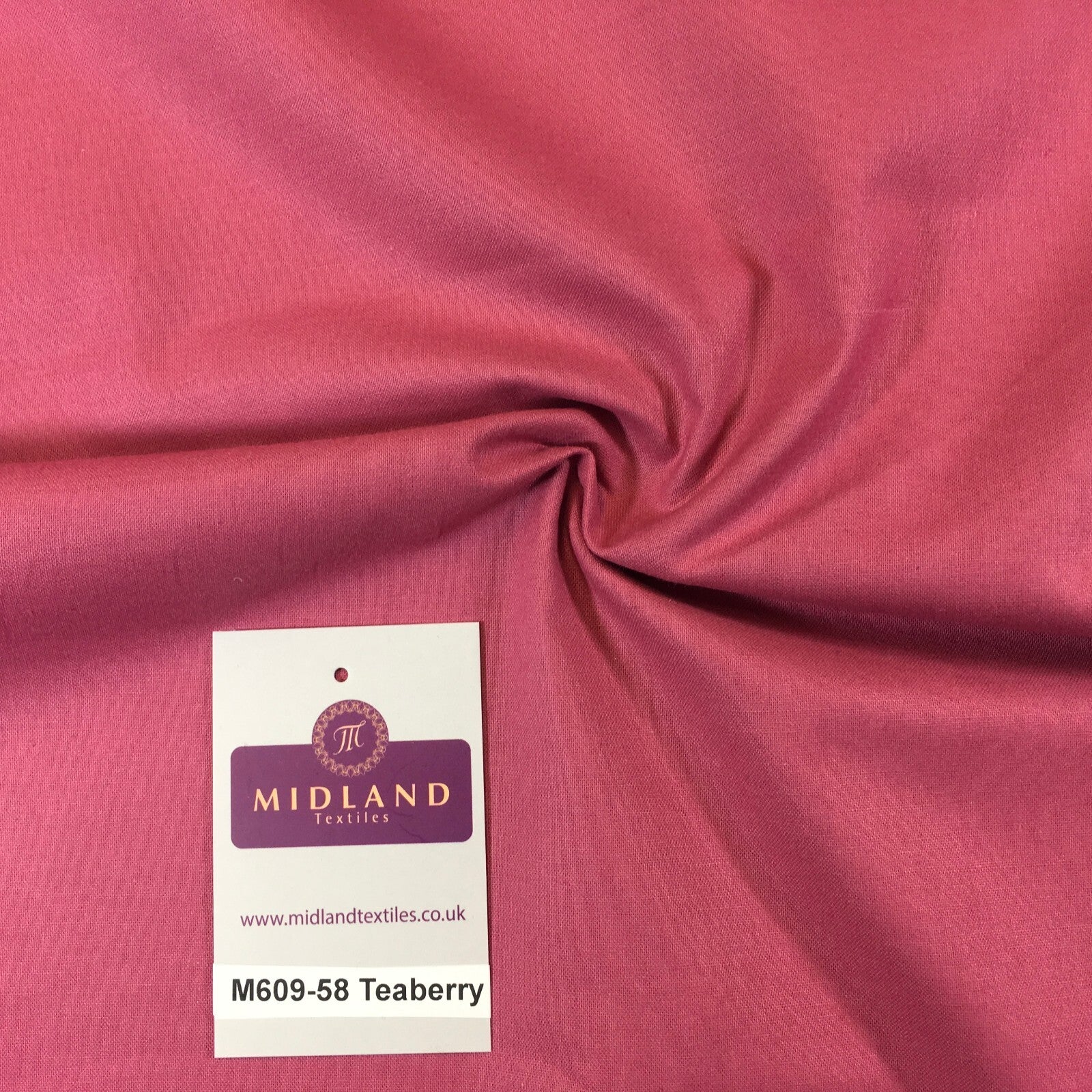 Plain Coloured True Craft 100% Cotton Patchwork Crafting Fabric 44' M609 Lot 1