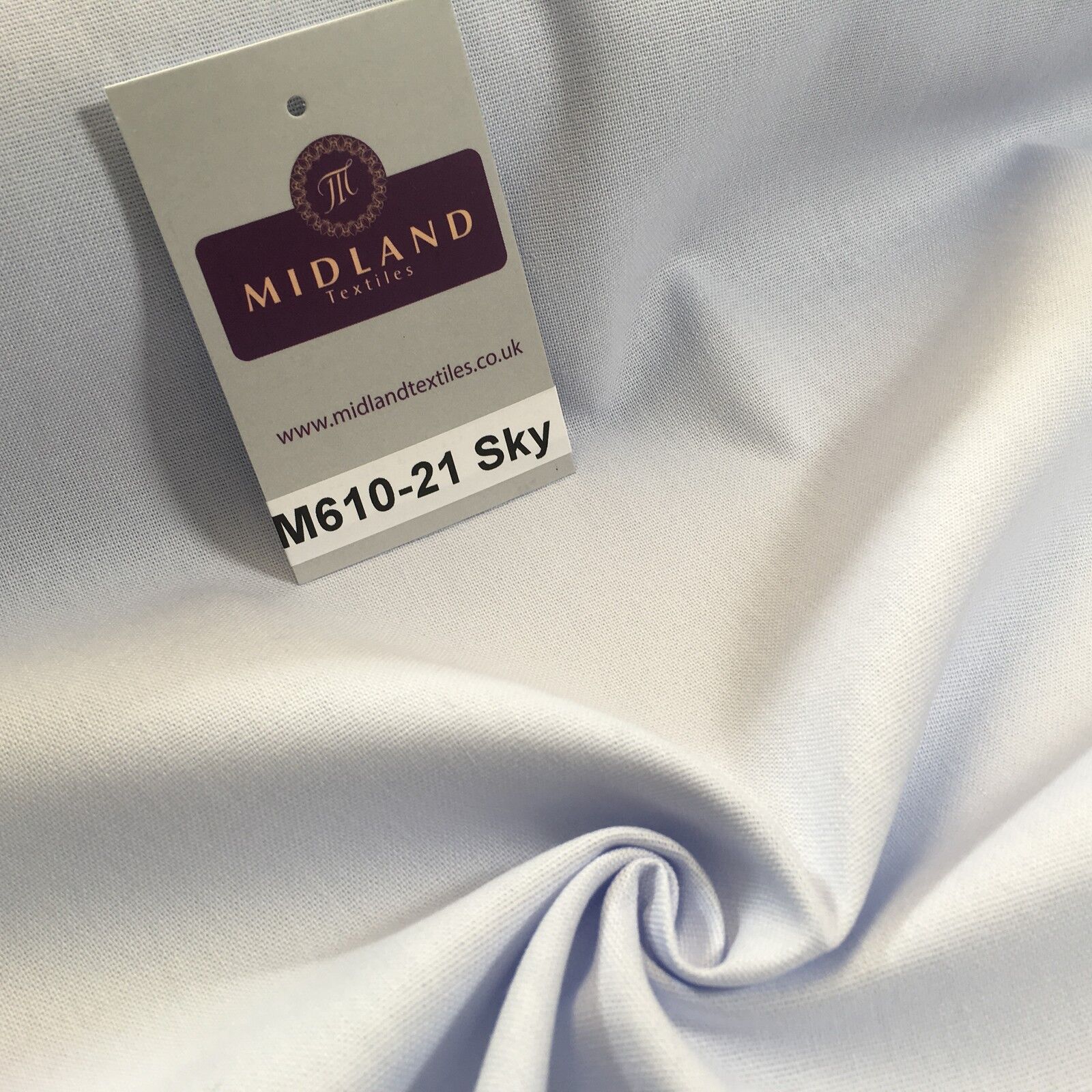 100% Cotton Plain Canvas Crafting Medium Weight Fabric 44' Wide M610 Mtex