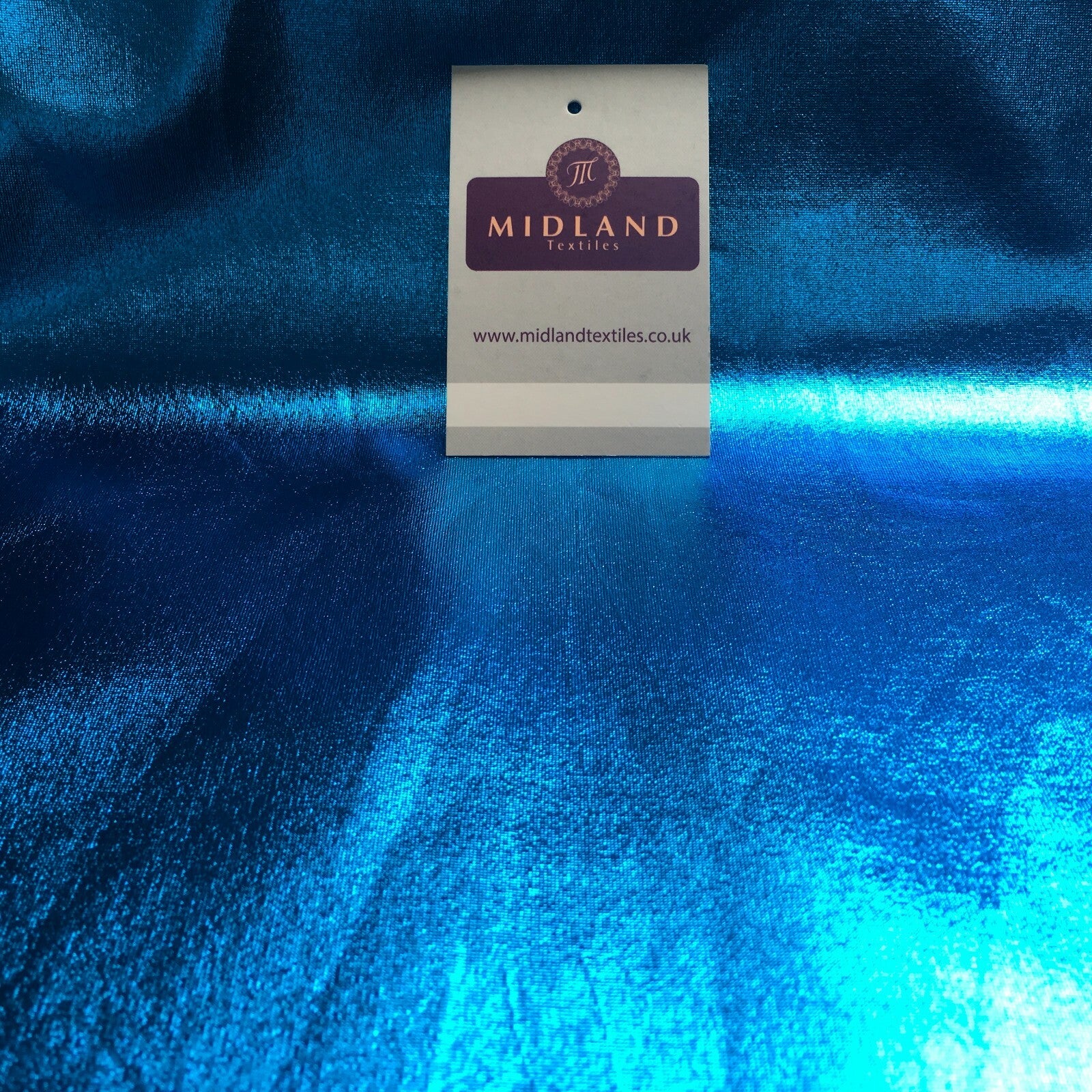 £7.35 Metallic Foil Mirror 4 way Stretch Spandex Dance Fabric 57' Wide M892