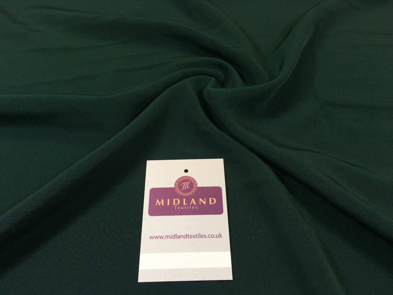 PLAIN PEACH-SKIN POWDER TOUCH  CREPE DRESS FABRIC BY THE METRE M5 Mtex