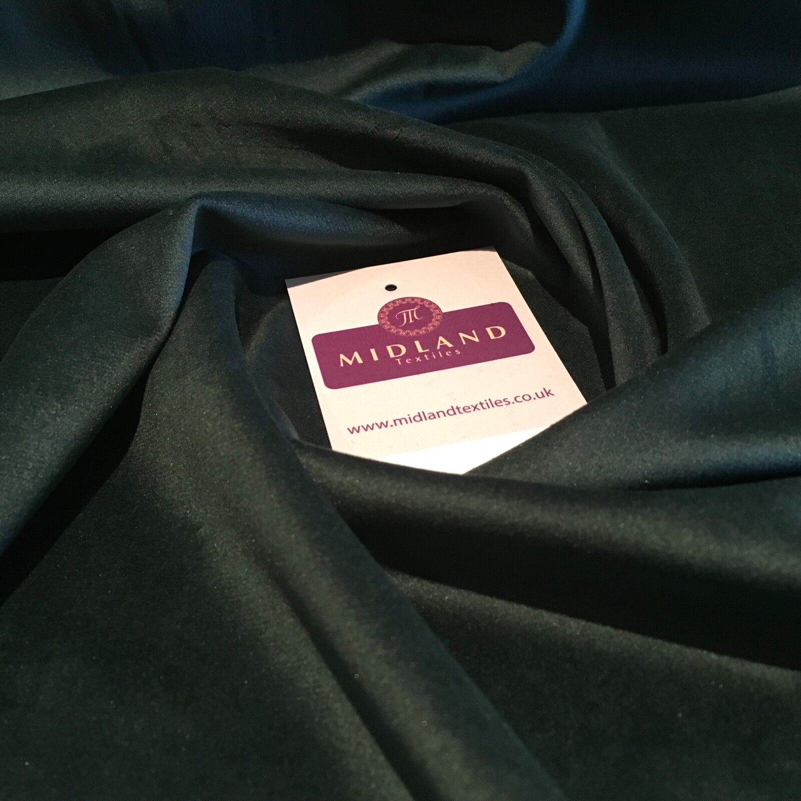 Plain Soft Cotton Look Velvet ideal for evening, bridal, costume 58' wide M806