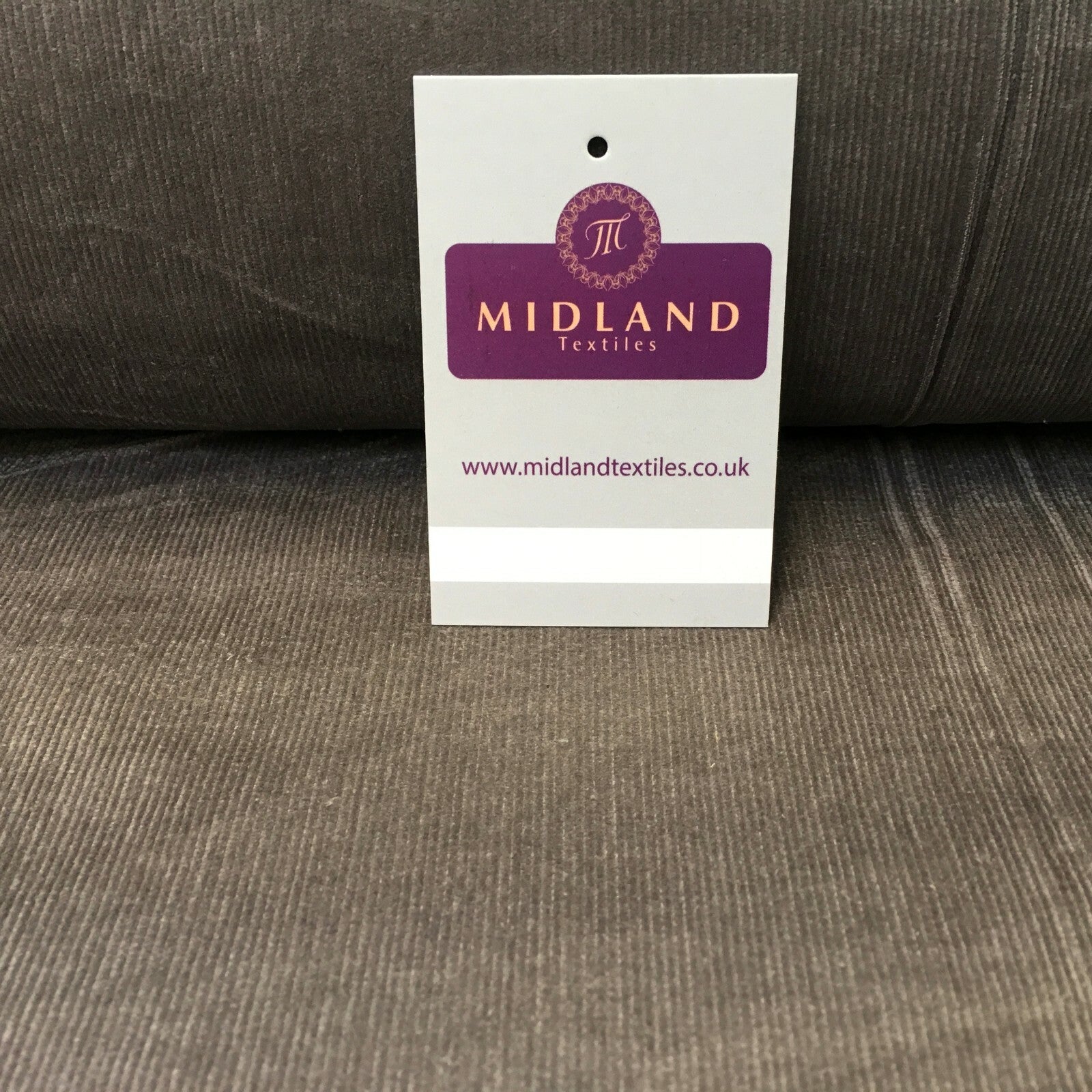 Medium Brown 21 Wale Needle Cord 100% Cotton Dress fabric 150cm Wide MK1111 Mtex