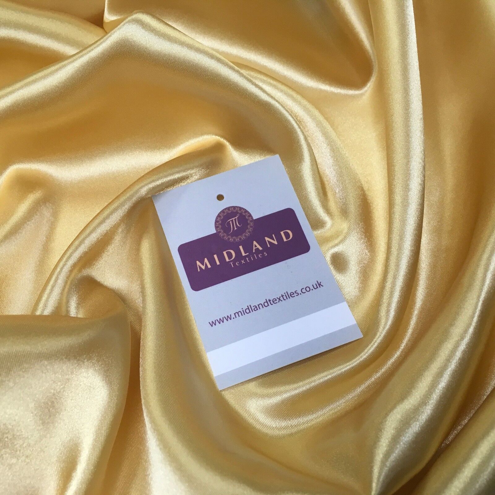 Luxurious Plain Smooth Silky Satin Dressmaking Fabric 58' Wide MS909 Mtex