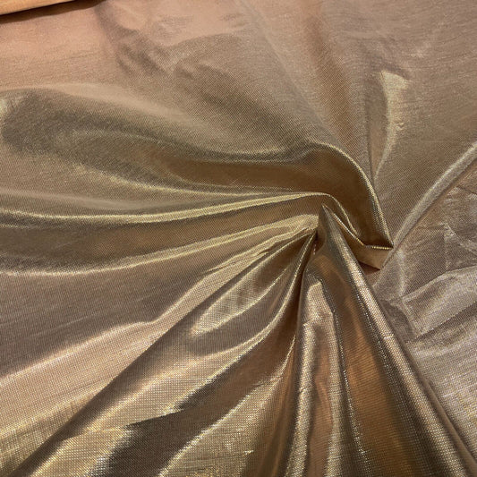 Metallic Lurex shiny foil lame fancy costume dress craft fabric M1669
