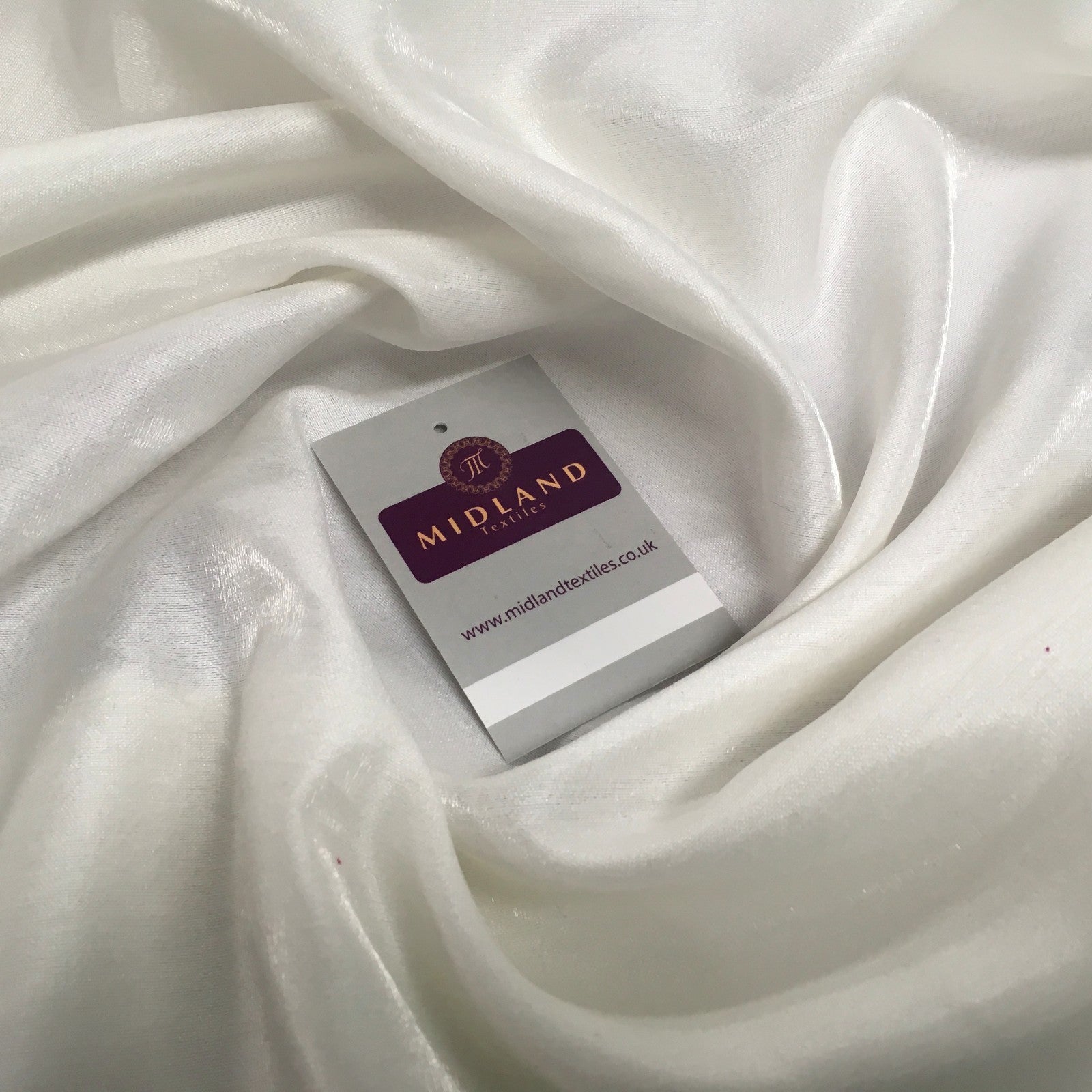 £3.50 Shimmer Raw Faux Silk Dupion Dress Fabric 45  Wide M805 Mtex