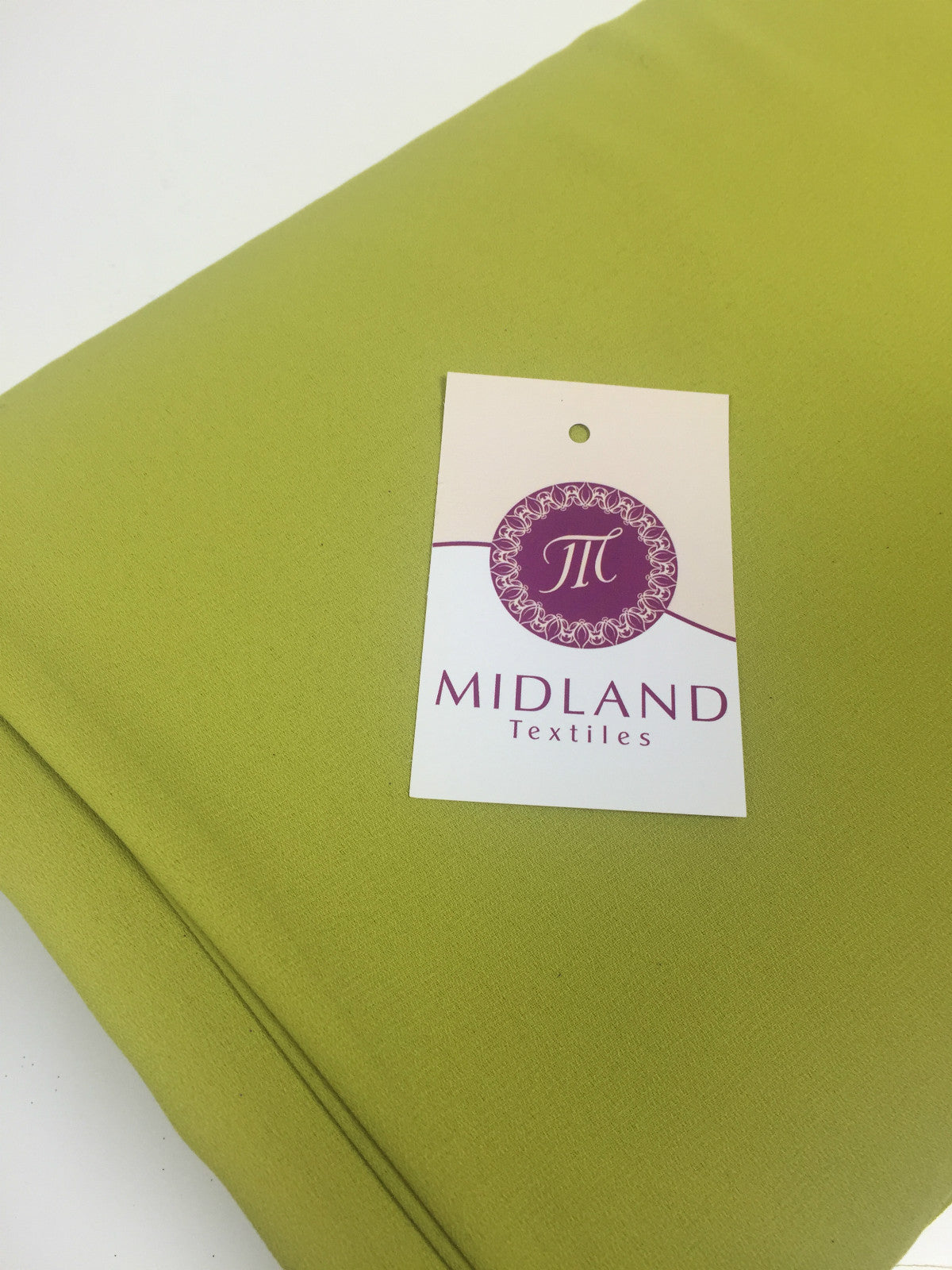 Plain Poly Moss Crepe Georgette dress fabric medium weight 58' Wide M420 Mtex