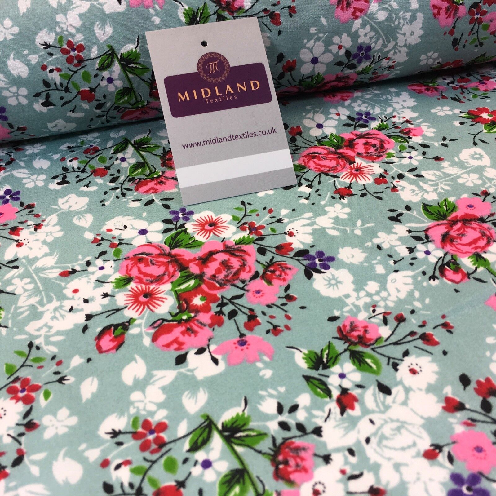 100% Cotton Floral Vintage Ditsy printed dress fabric 44' Wide M739 Mtex