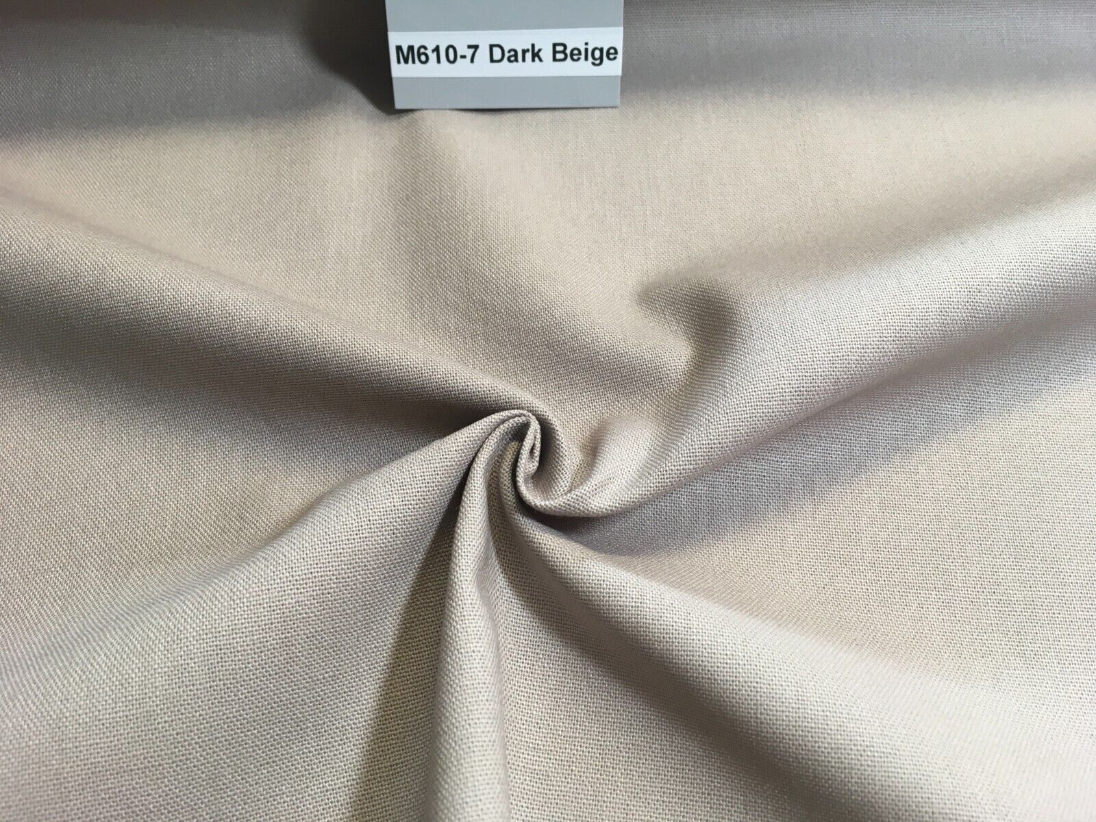 100% Cotton cream base canvas classic Striped Ticking fabric 45' M757