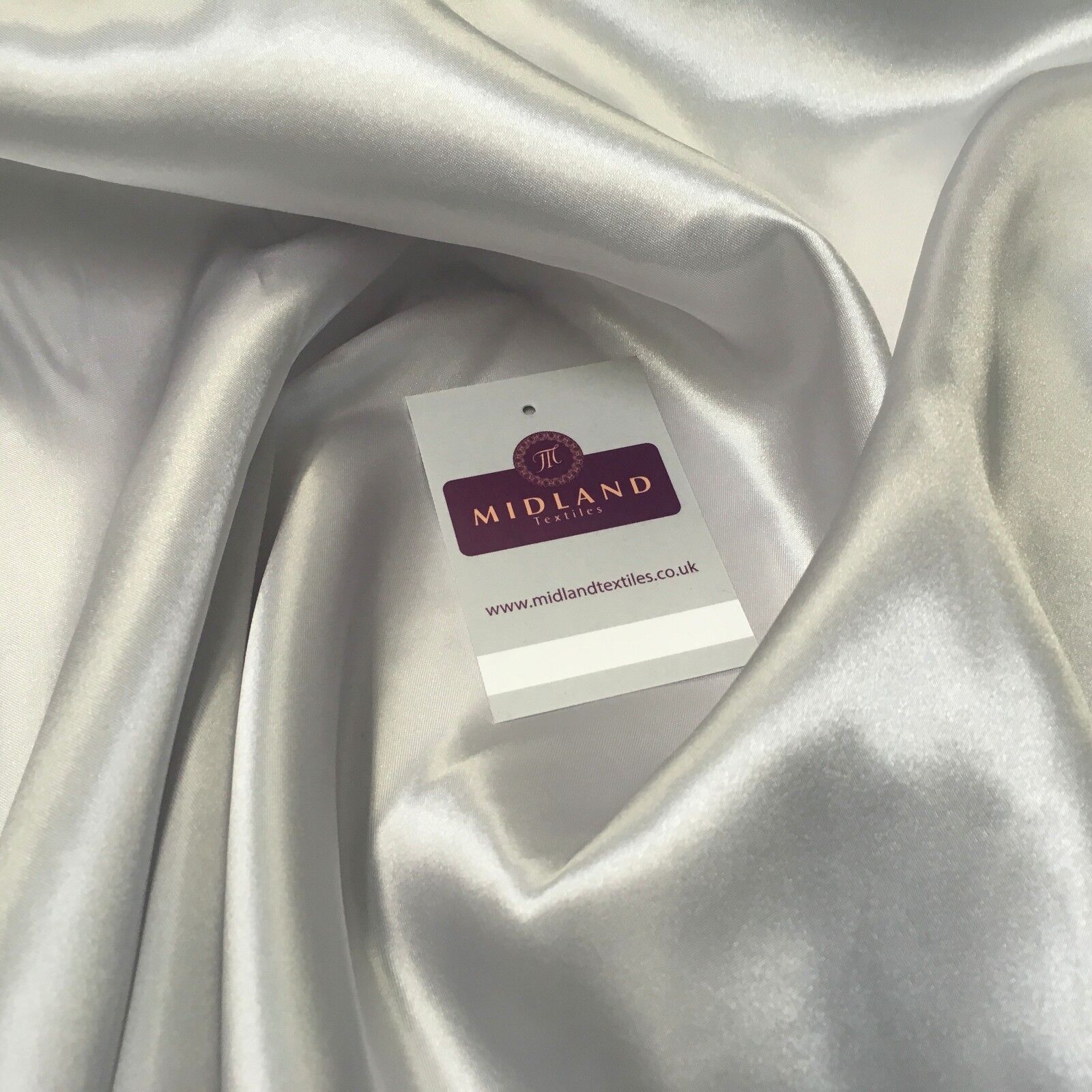 Luxurious Plain Smooth Silky Satin Dressmaking Fabric 58' Wide MS909 Mtex