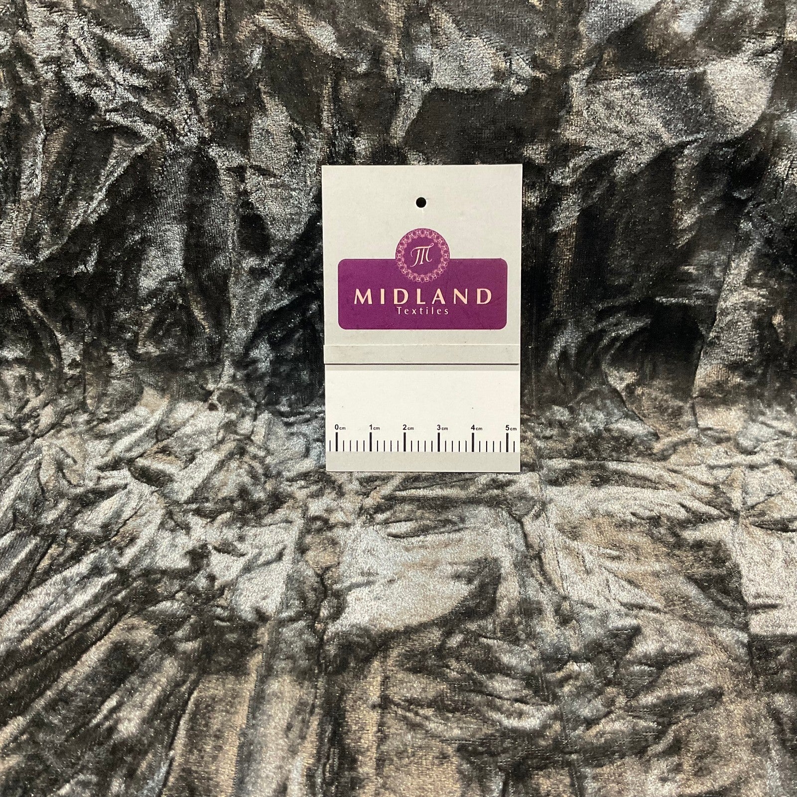 £5.75 Creased Ice Velvet One way stretch Dress Fabric 58' M607 Mtex