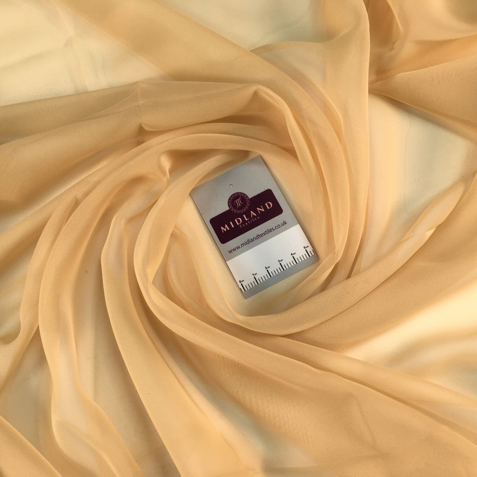 Plain Georgette Chiffon Lightweight sheer Fabric 150 cm M687 Mtex