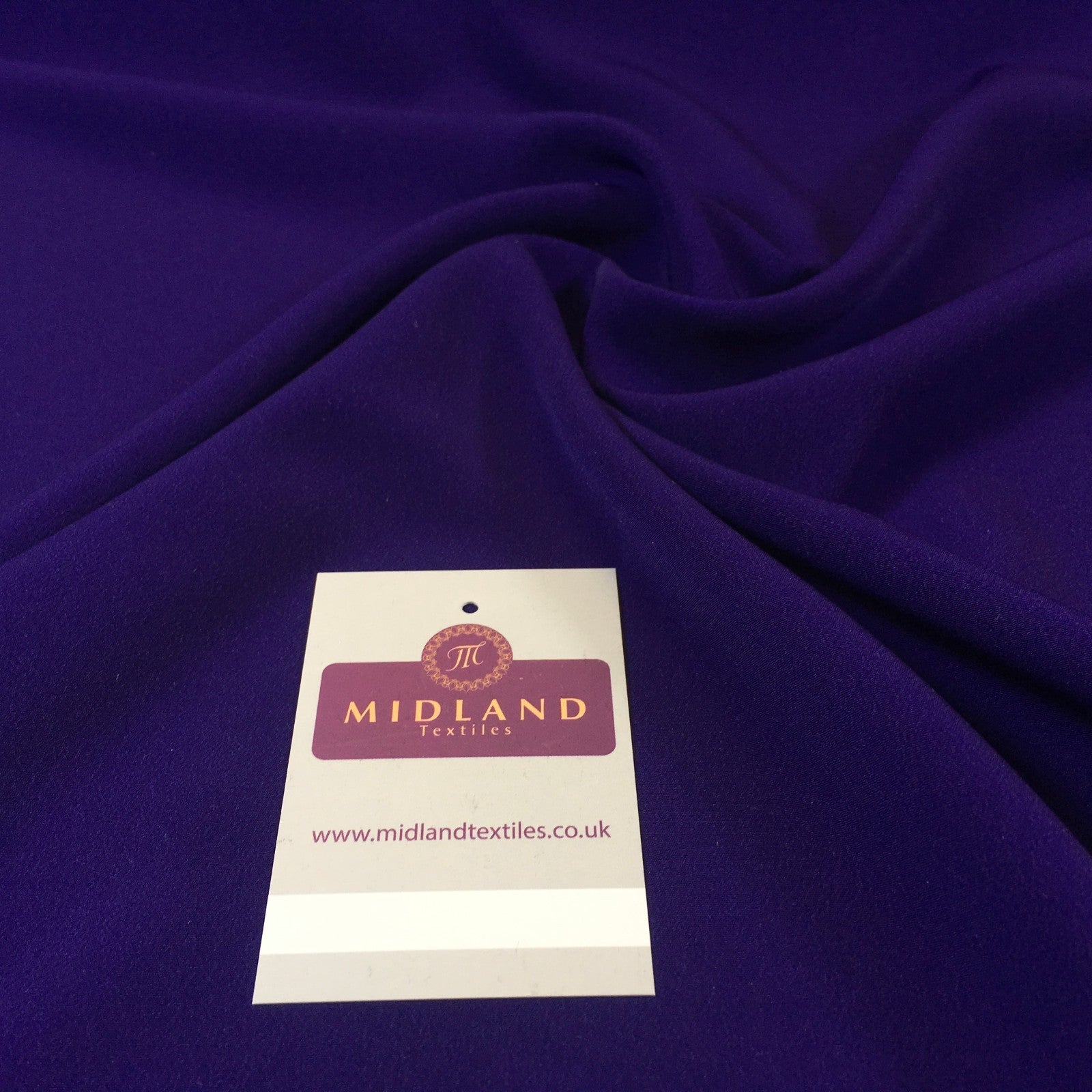 PLAIN PEACH-SKIN POWDER TOUCH  CREPE DRESS FABRIC BY THE METRE M5 Mtex