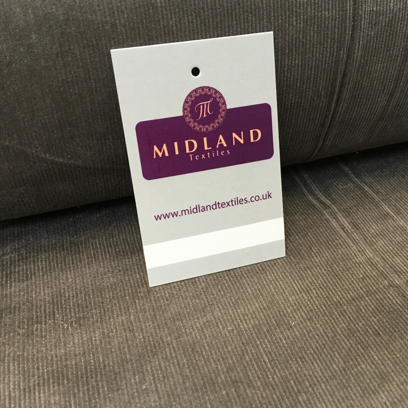 Medium Brown 21 Wale Needle Cord 100% Cotton Dress fabric 150cm Wide MK1111 Mtex