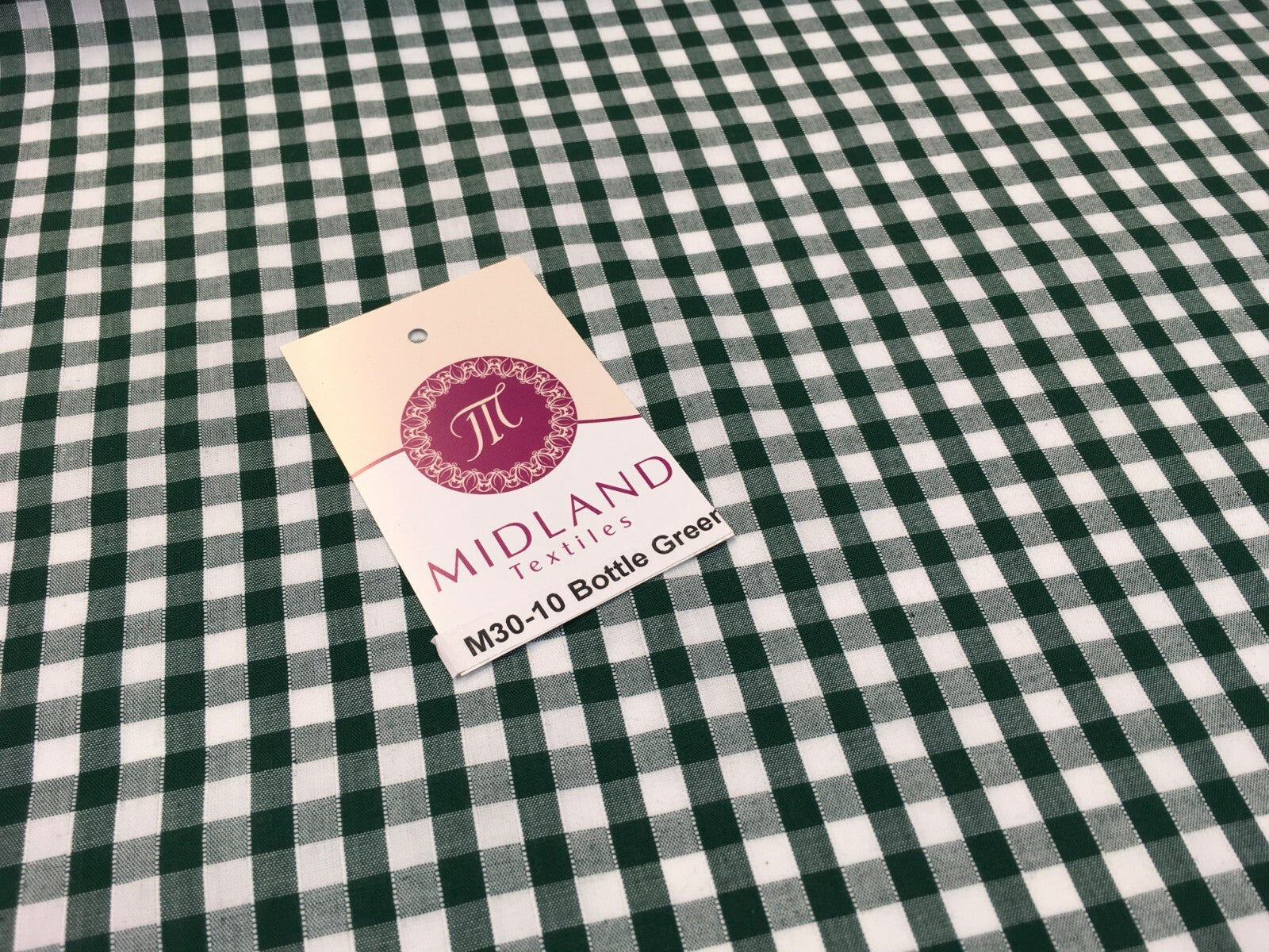 1/4 Inch Cotton Gingham Fabric for Clothing, Aprons, Tablecloths, School -  M30