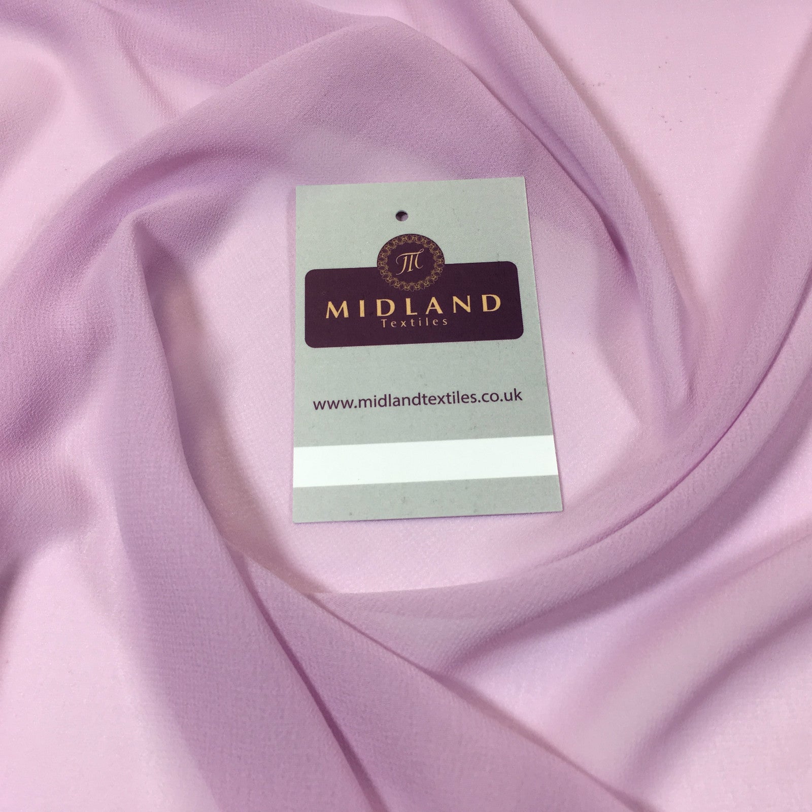 £2.50 Hi-Multi Caress Chiffon Sheer Fabric Semi-Transparent 42' M608 Mtex