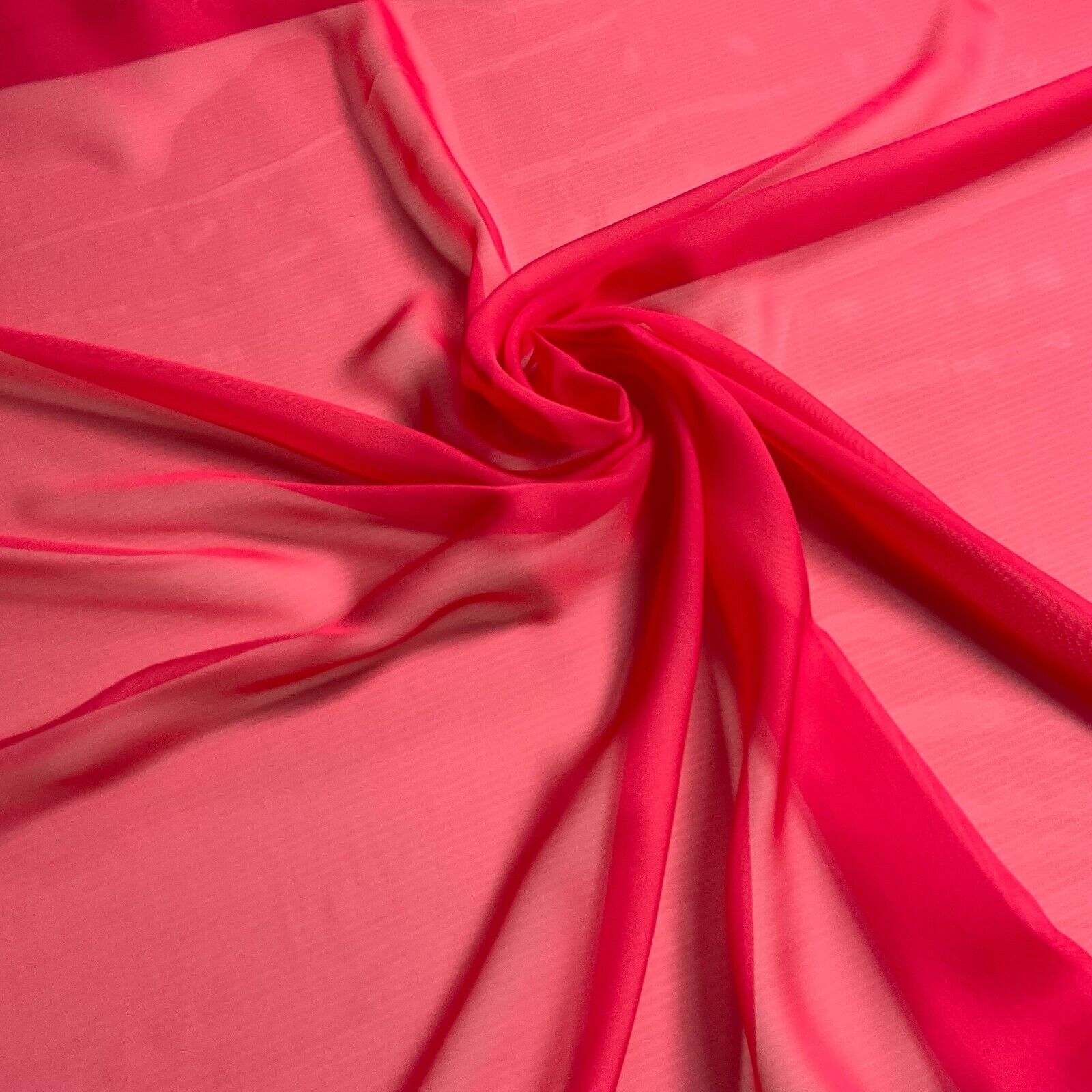 Plain Catonic Chiffon Ideal for scarfs, decorations Fabric 57' wide MD895