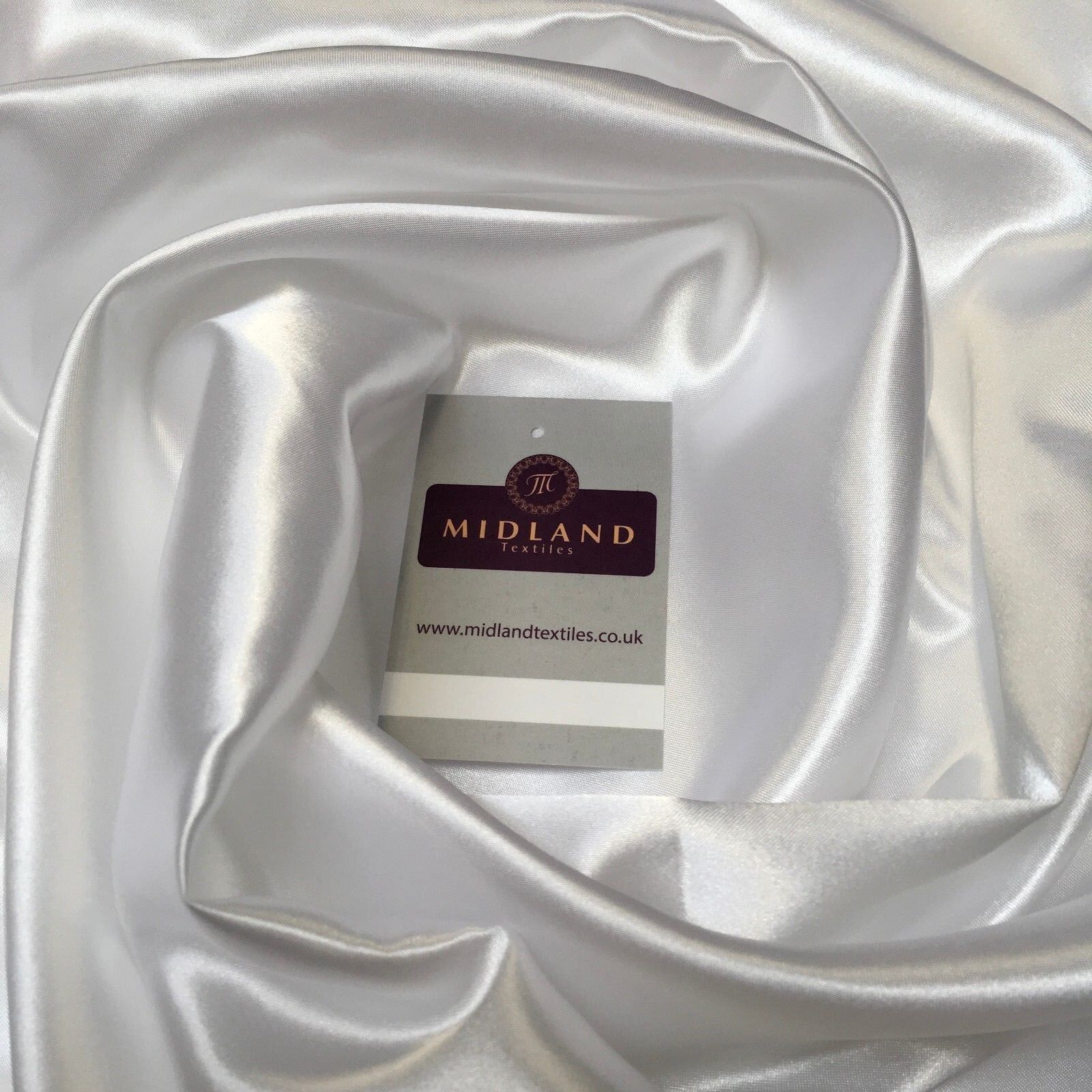 Luxurious Plain Smooth Silky Satin Dressmaking Fabric 58' Wide MS909 Mtex