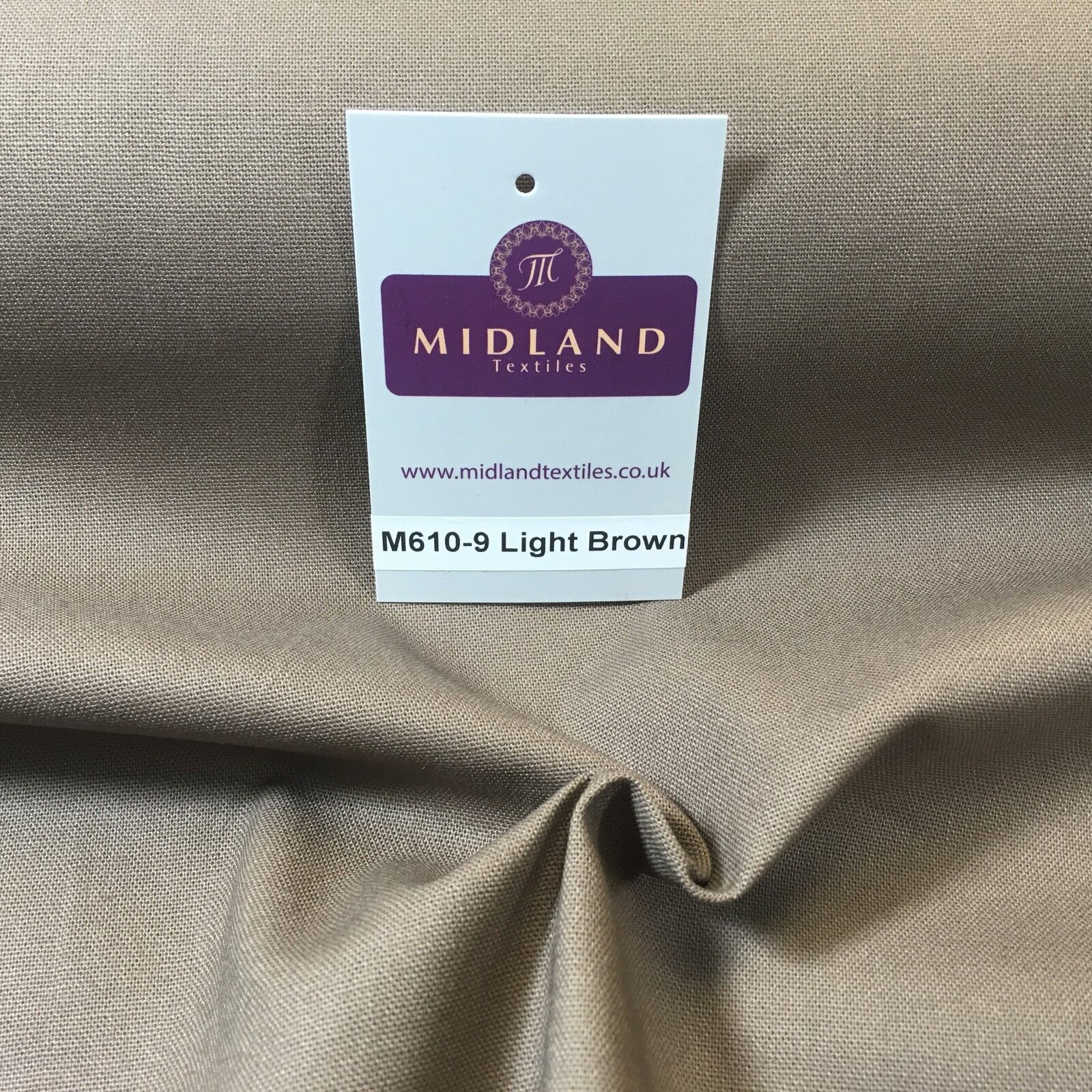 100% Cotton Plain Canvas Crafting Medium Weight Fabric 44' Wide M610 Mtex