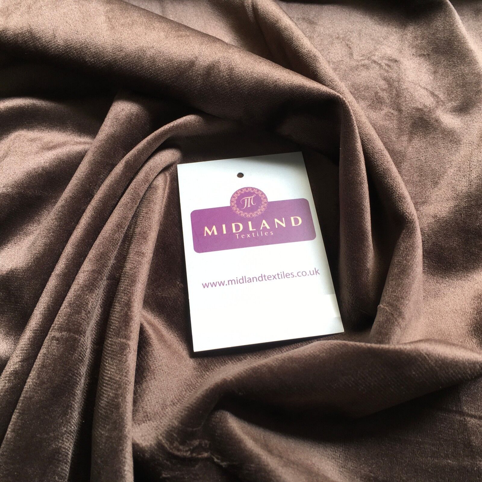 Plain Soft Cotton Look Velvet ideal for evening, bridal, costume 58' wide M806