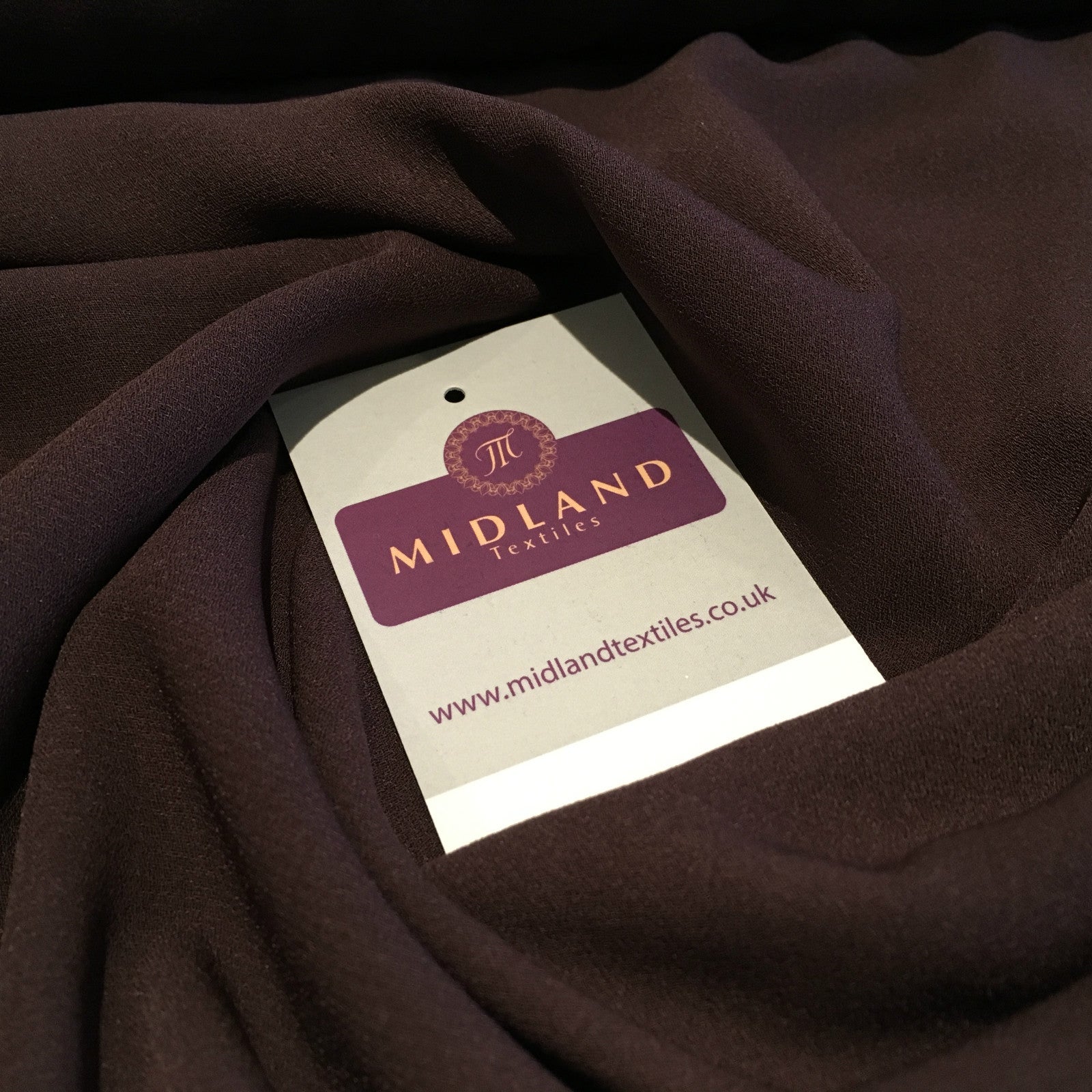 Plain Poly Moss Crepe Georgette dress fabric medium weight 58' Wide M420 Mtex