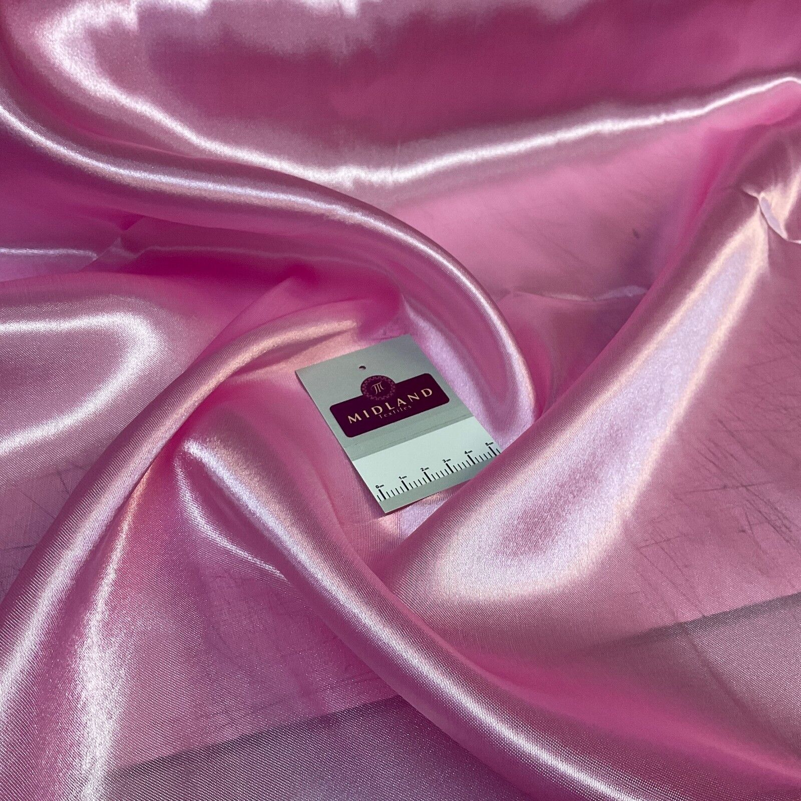 Luxurious Plain Smooth Silky Satin Dressmaking Fabric 58' Wide MS909 Mtex