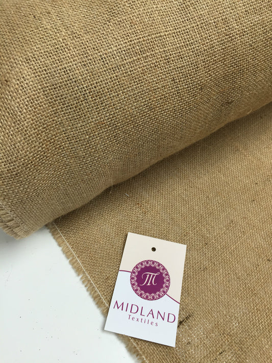 £3.99 Hessian Jute 40" Wide ideal for craft, bags-sacks-cloths & upholstery M50