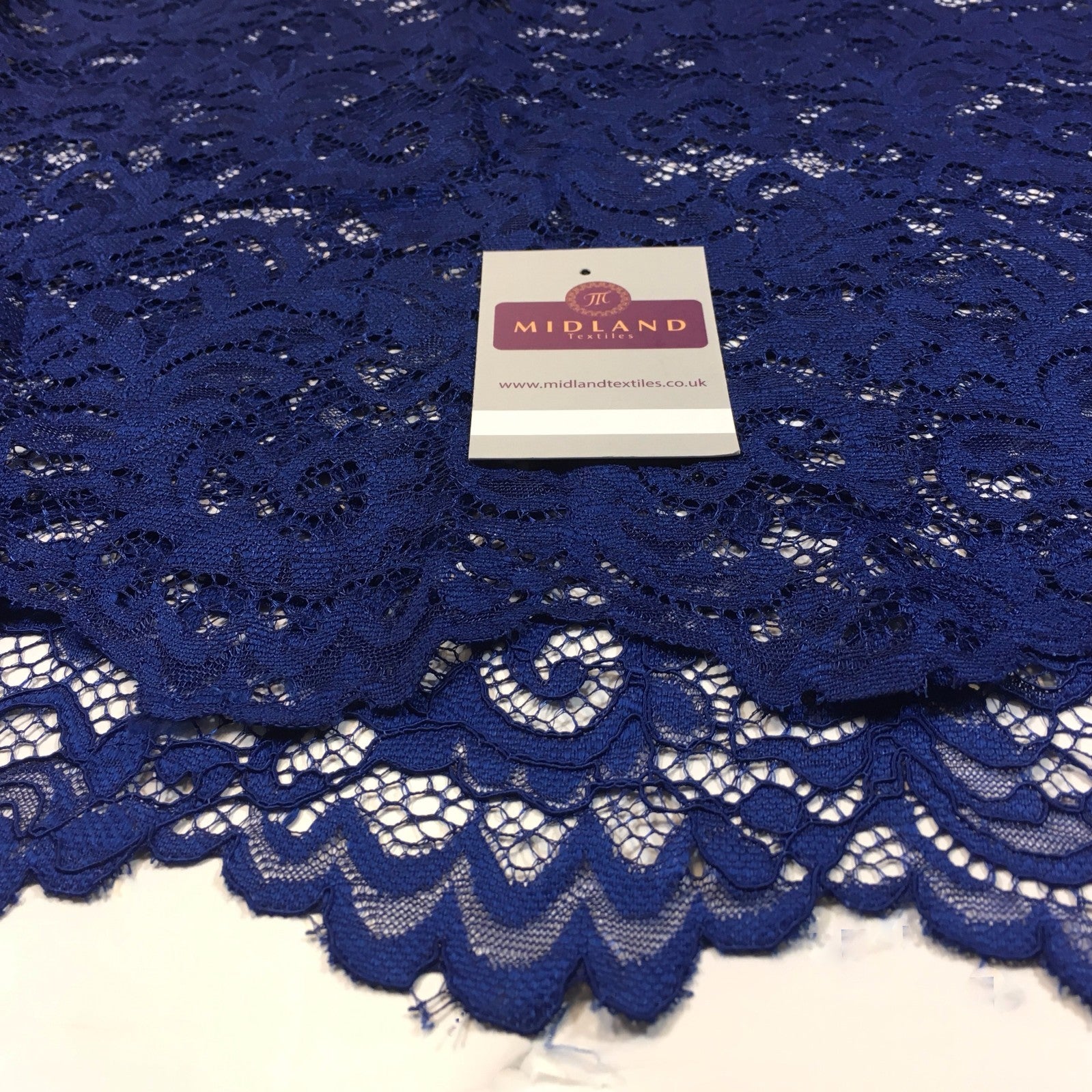 £9.90/m Lightweight soft corded Raschel lace 58' Wide M770 Mtex