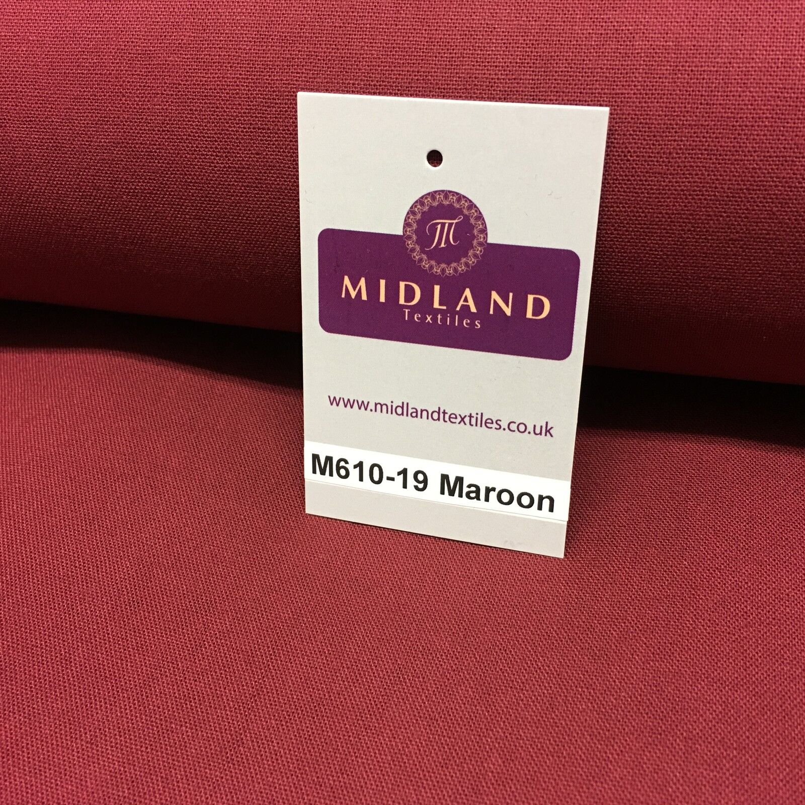 100% Cotton Plain Canvas Crafting Medium Weight Fabric 44' Wide M610 Mtex