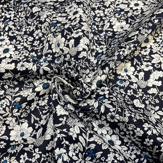 Soft Touch  100% Cotton small Floral printed dress fabric M1647