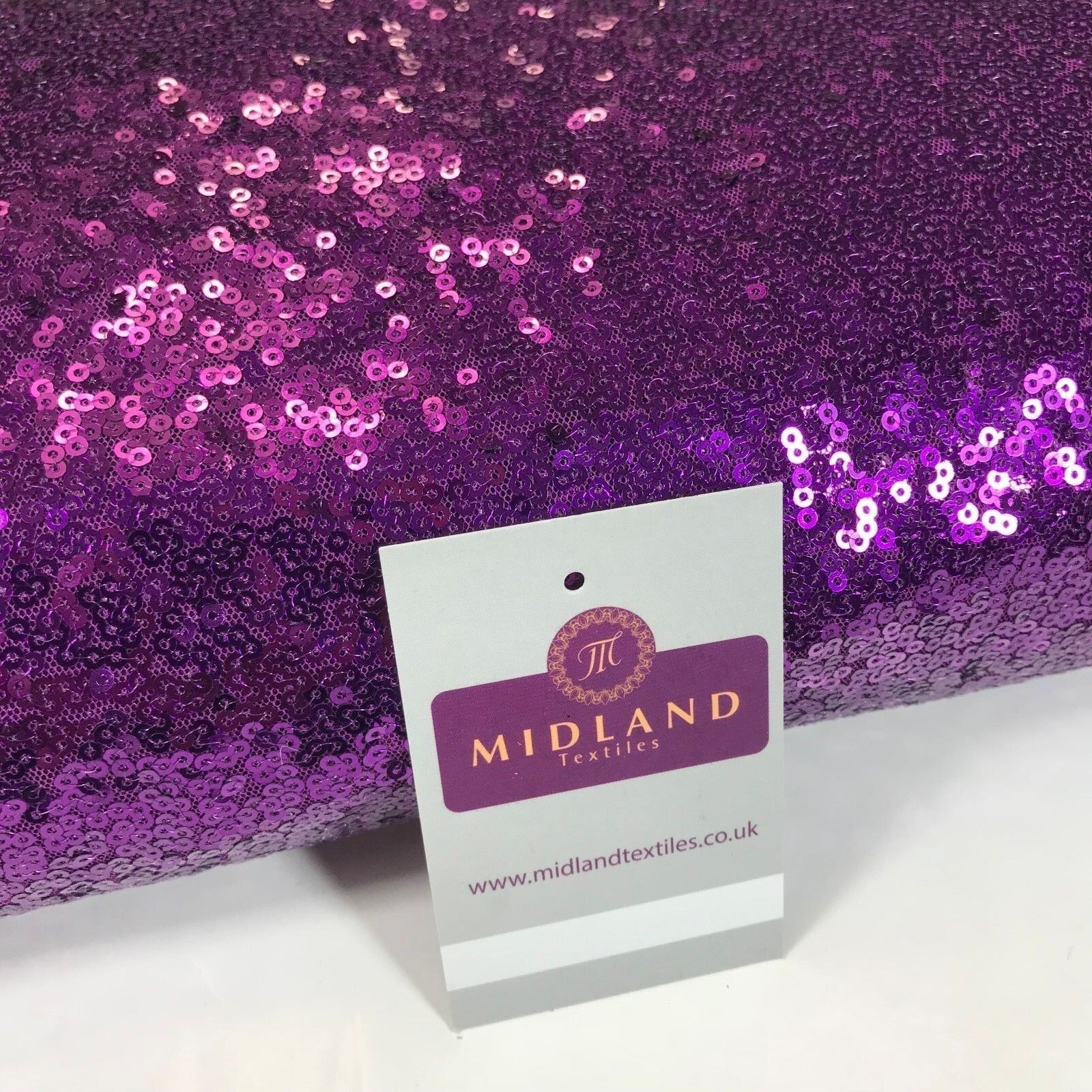 3mm Sewn On Allover Sequins On Net Fabric 48' Wide Dress Fabric M79 Mtex